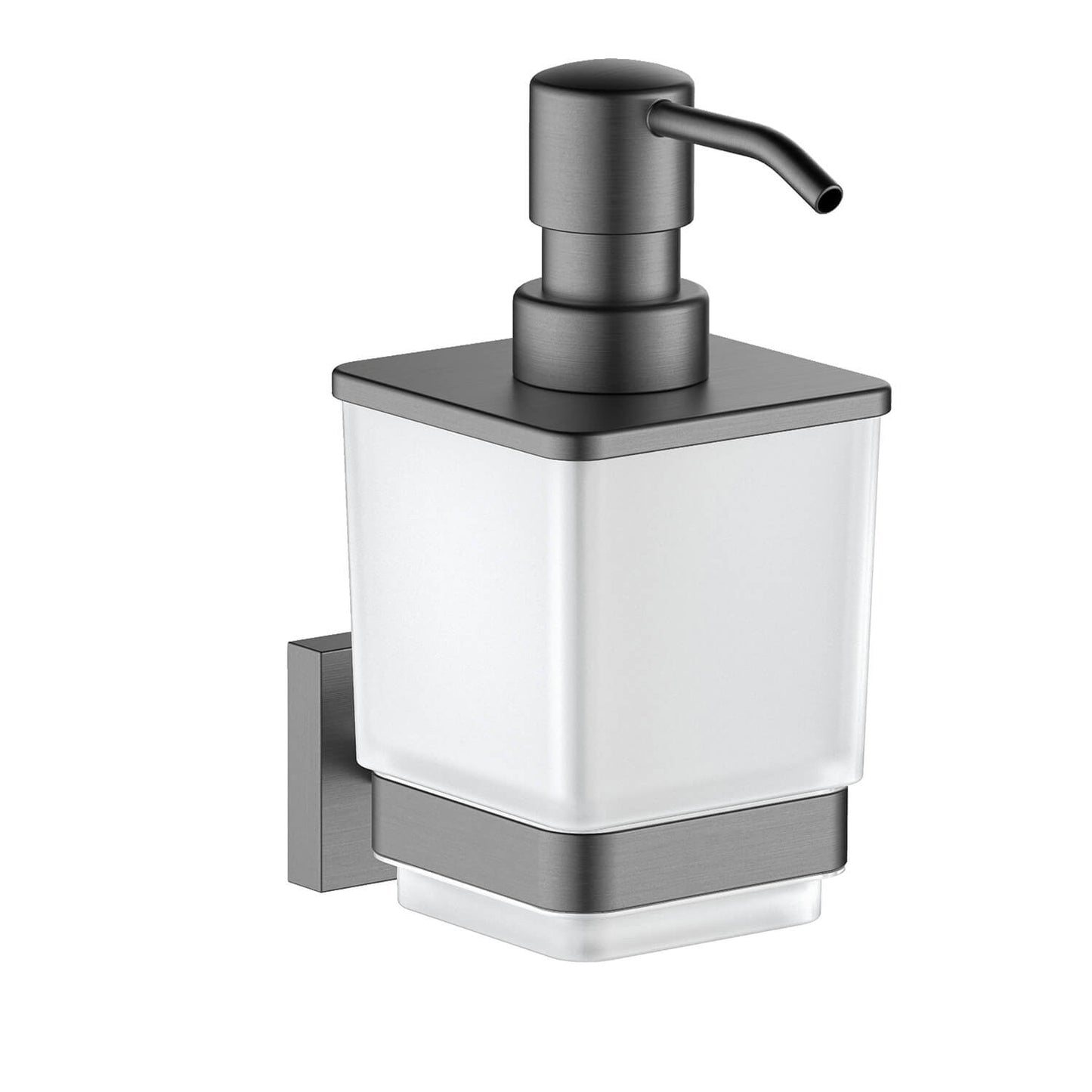 Elegant Square Durable And Stylish Brass Wall mounted soap dispenser AA010039