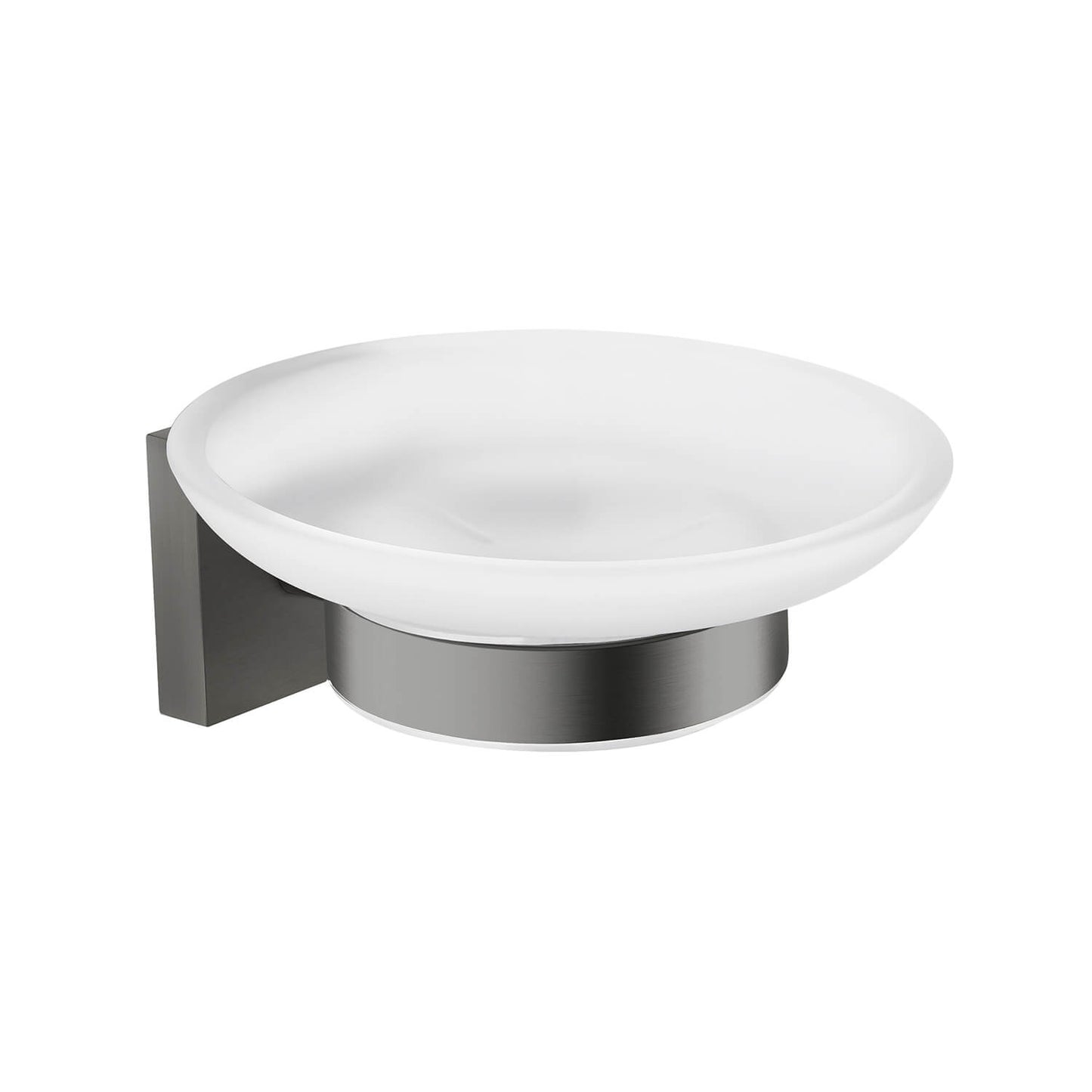 Aquavit Brass Soap Dish Holder With Glass Dish AA020021