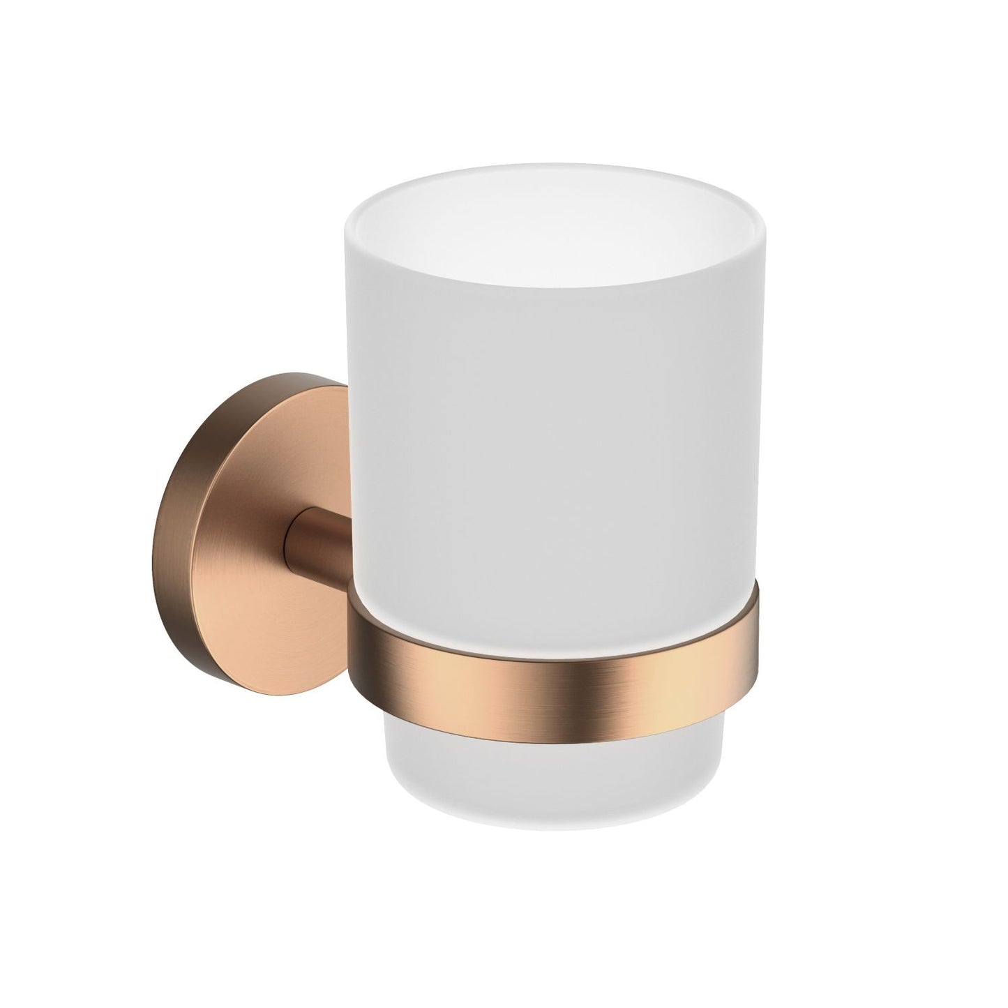 Brass Wall-Mounted Single Glass Tumbler Holder for Bathroom AA030031