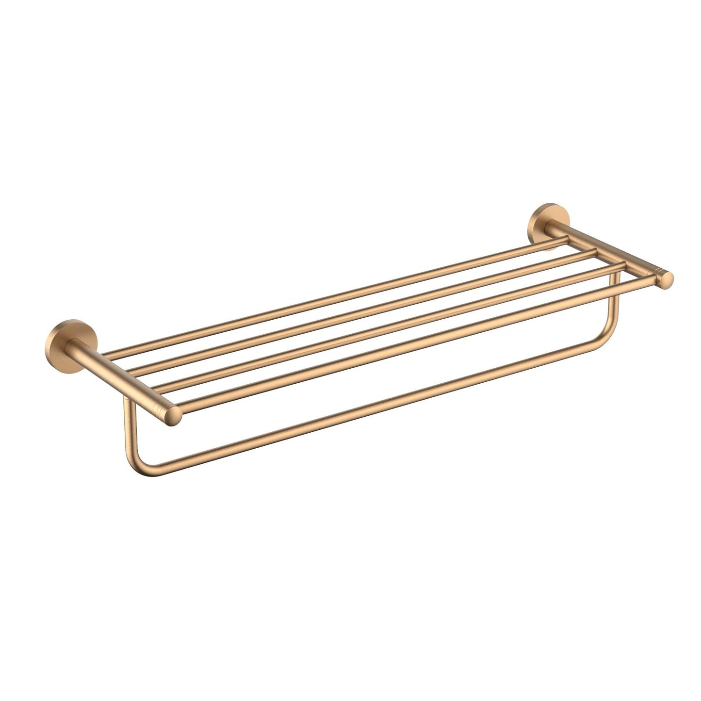 Brass Towel Rack with SUS304 Rail – Perfect for Modern Bathrooms AA030058