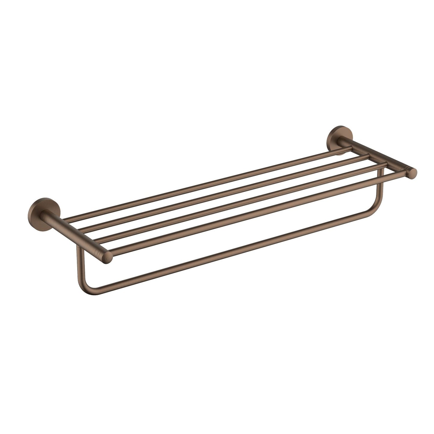 Brass Towel Rack with SUS304 Rail – Perfect for Modern Bathrooms AA030058