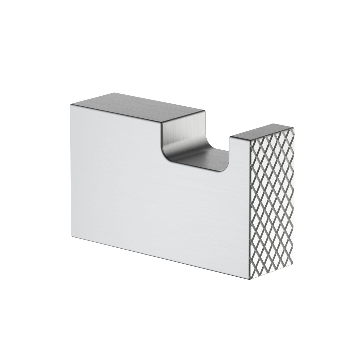 Aquavit Wall Mounted Knurled Solid Brass Robe Hook AA050011