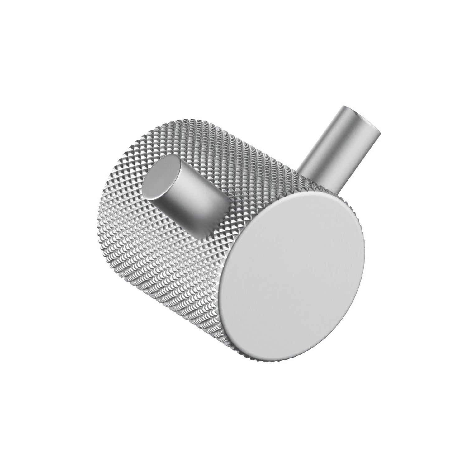 Aquavit Knurl Stainless Steel Single Double Robe hook AA080012