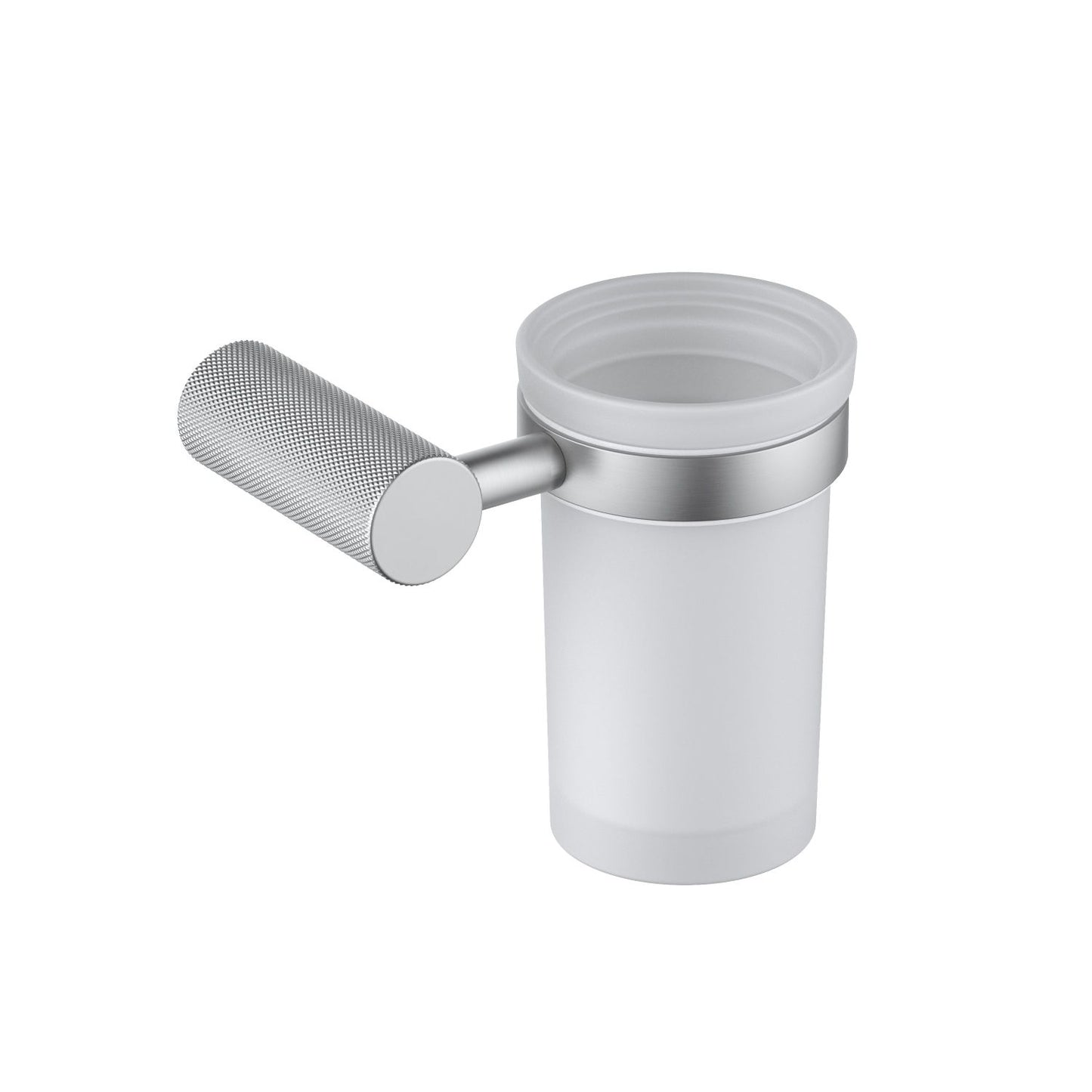 Aquavit Knurl Wall-Mounted Single Glass Tumbler Holder AA080032