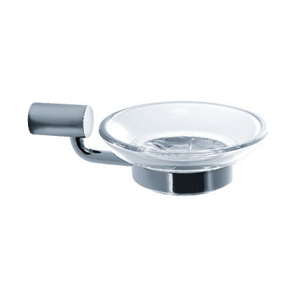 Renior Brass Soap basket holder With Transparent Glass Dish AA090021