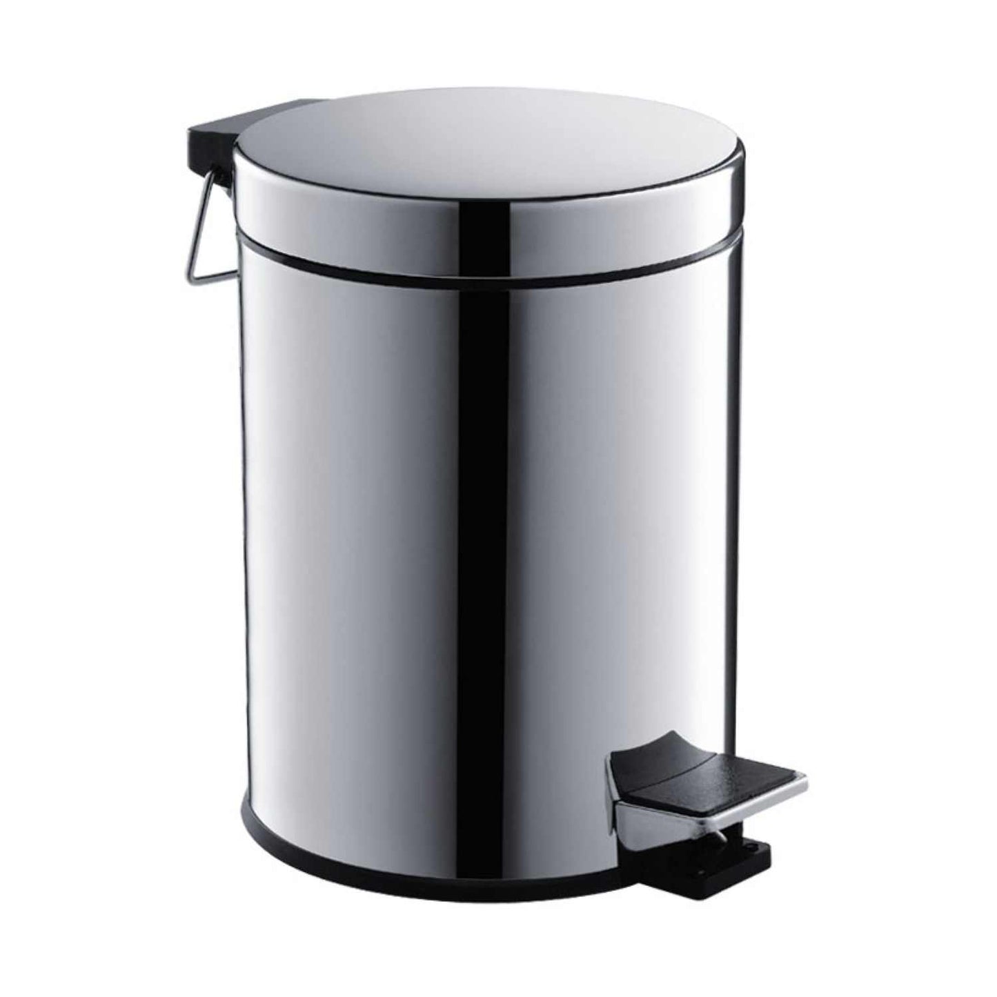 Aquavit Polished Stainless Steel Waste Bin 5L AA110021