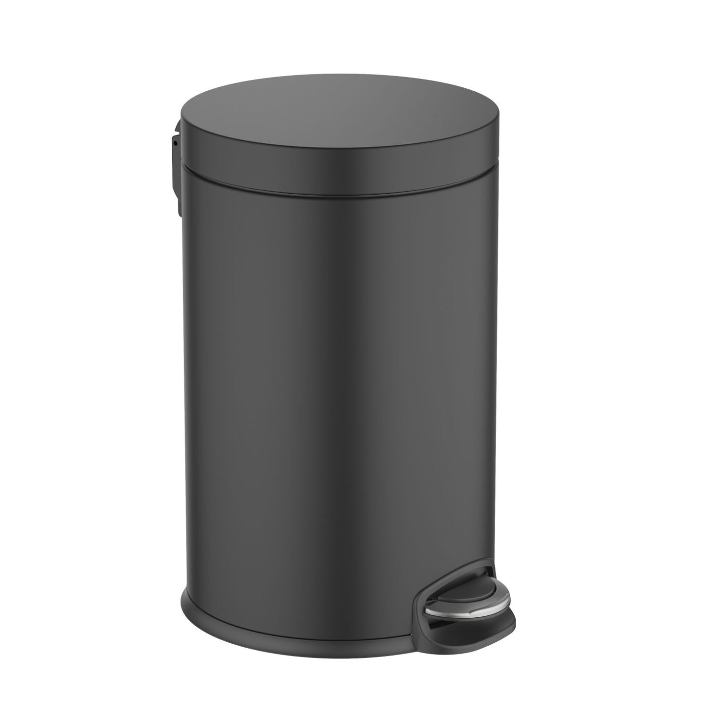 Aquavit Round Modern Bathroom Waste Bin 12L AA112112