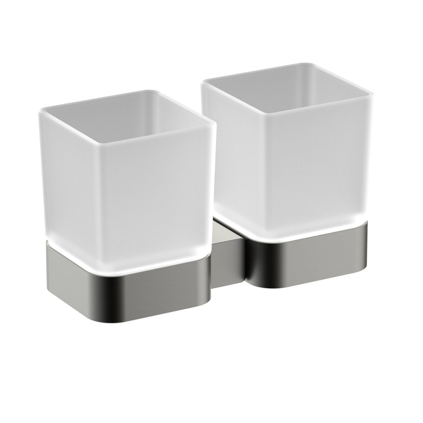 Chic Brass Double Tumbler Holder AA120032