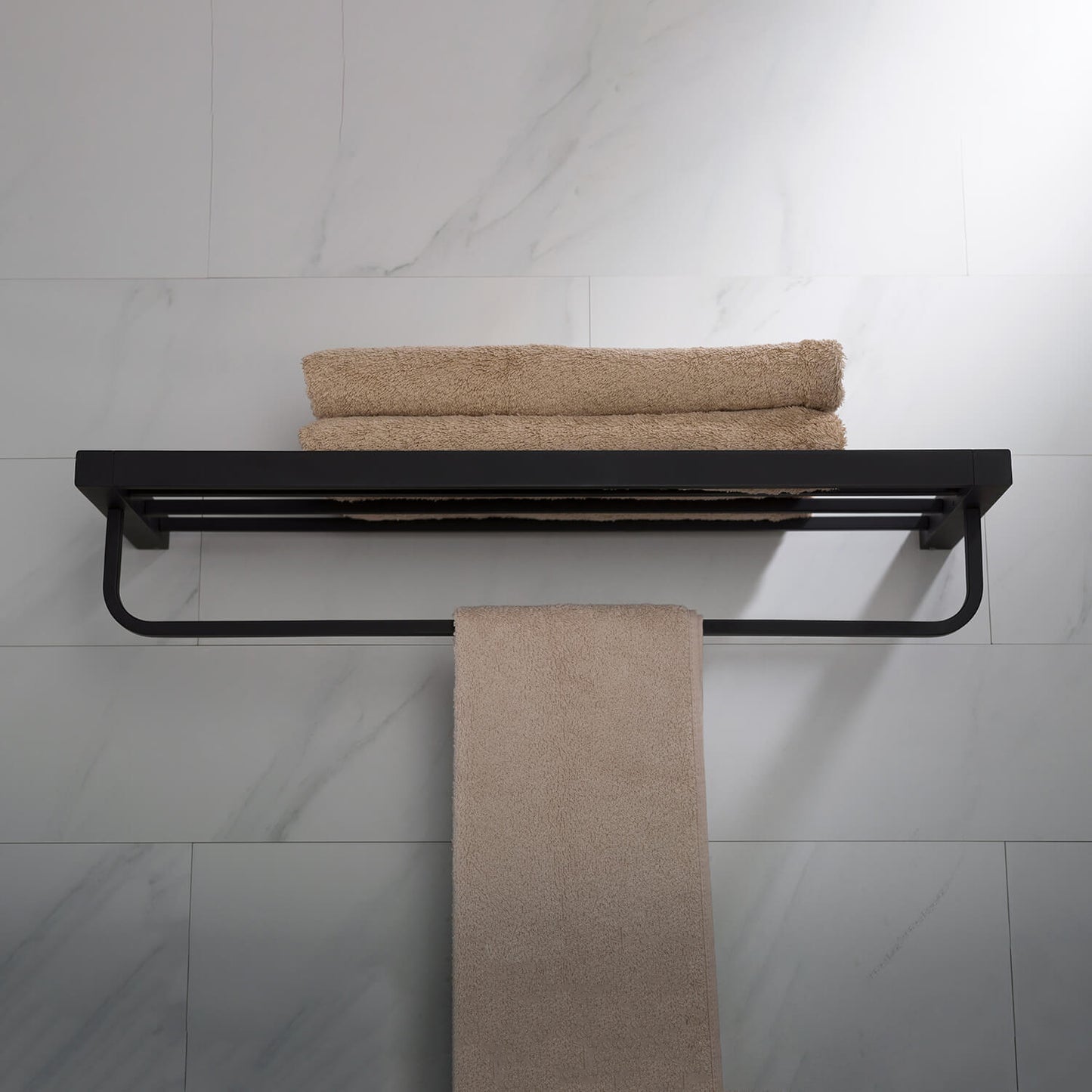 Chic Brass Towel Rack with square brass tube AA120058