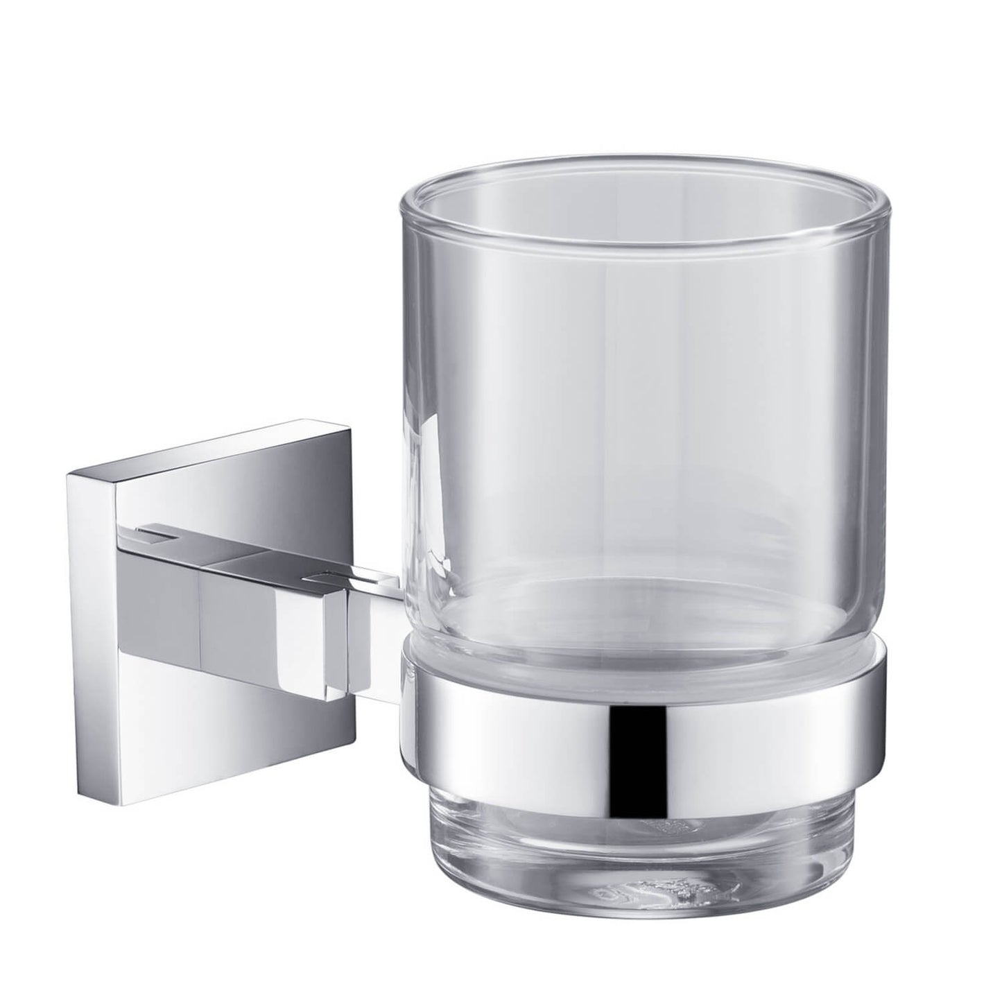 Solid Brass Square Holder And Glass Tumbler Holder AA140031