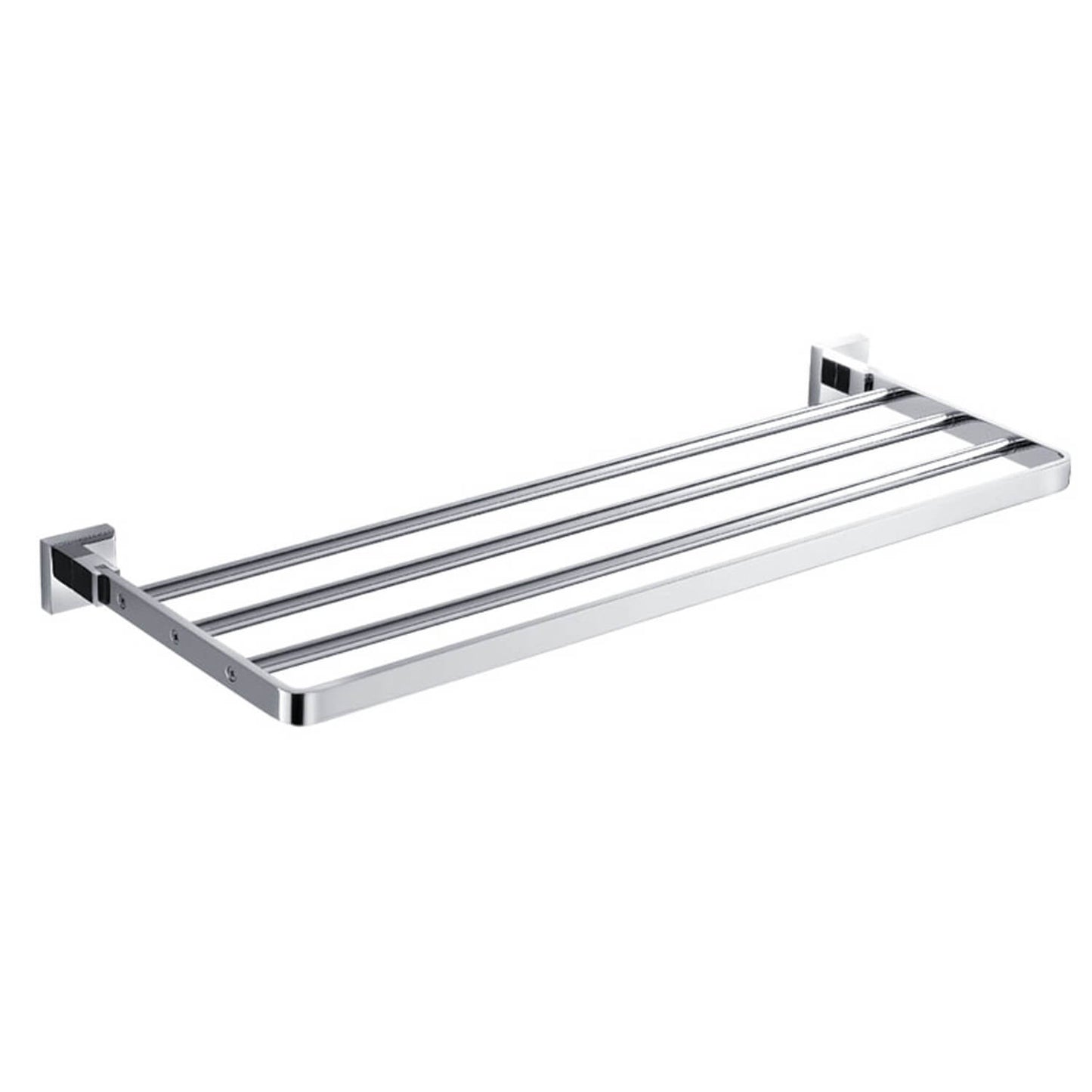 Stylish Brass Towel Rack with Easy Mount AA140057