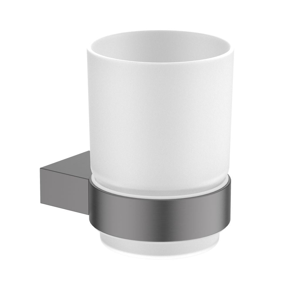 Plan Collection Sus304 Single Tumbler Holder AA210031