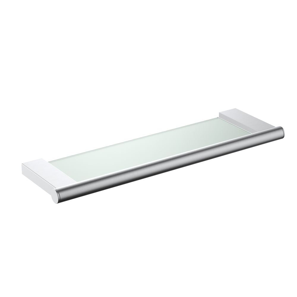 Square Design 304 Stainless Steel Glass Shelf For Bathroom AA210071