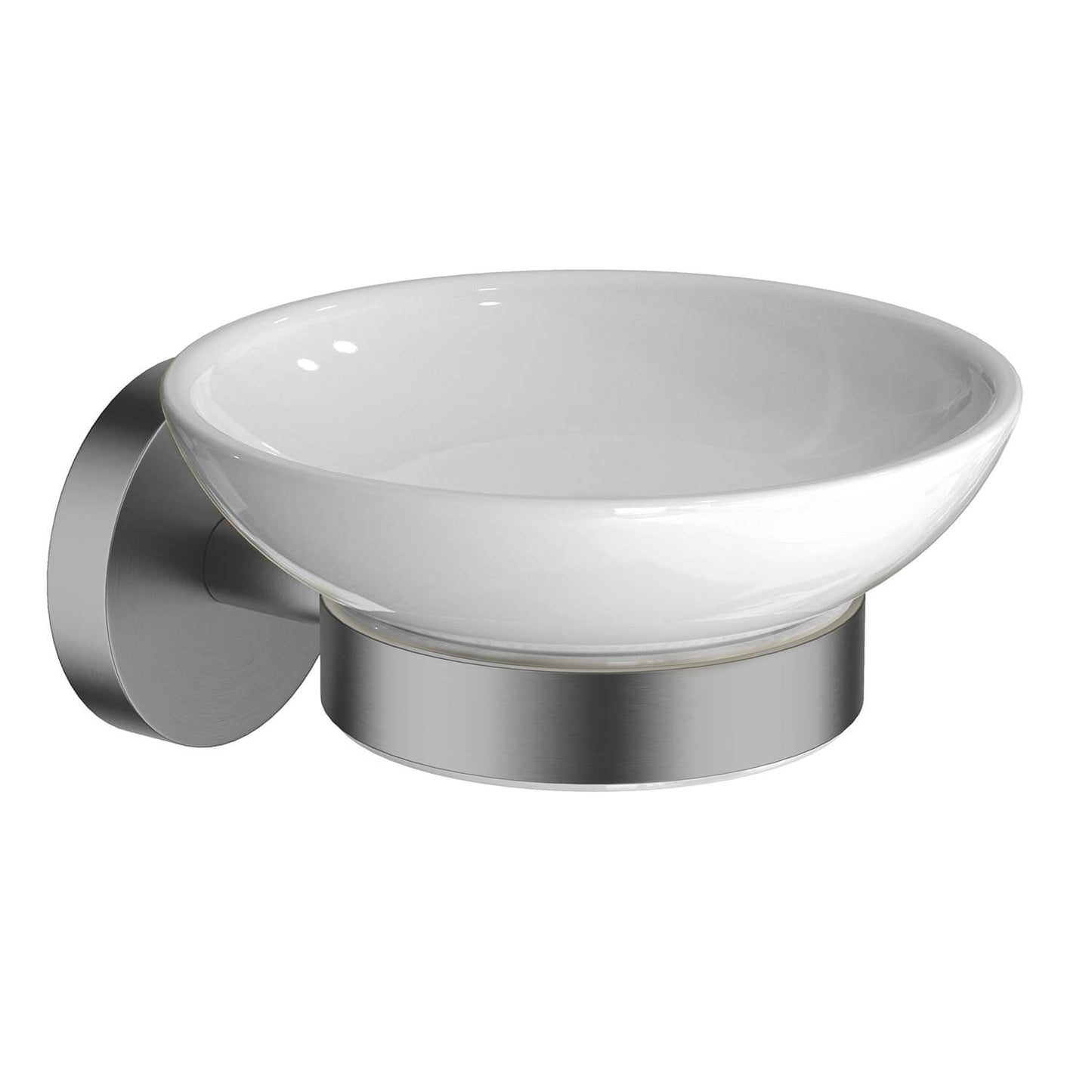 Aquavit Brass Soap Dish Holder With Ceramic dish AA320021