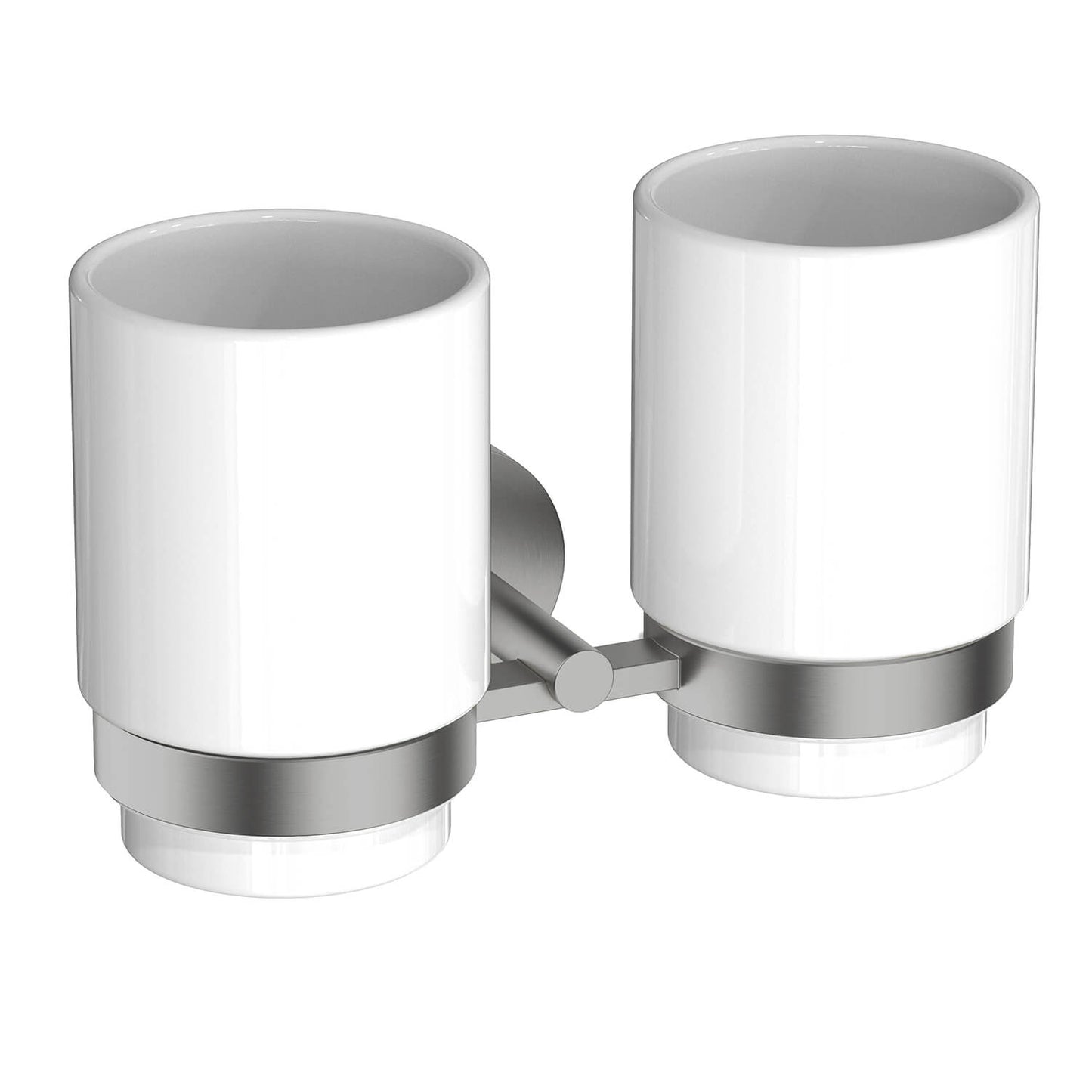 Wall-Mounted Ceramic Tumbler Holder for Modern Bathrooms AA320032