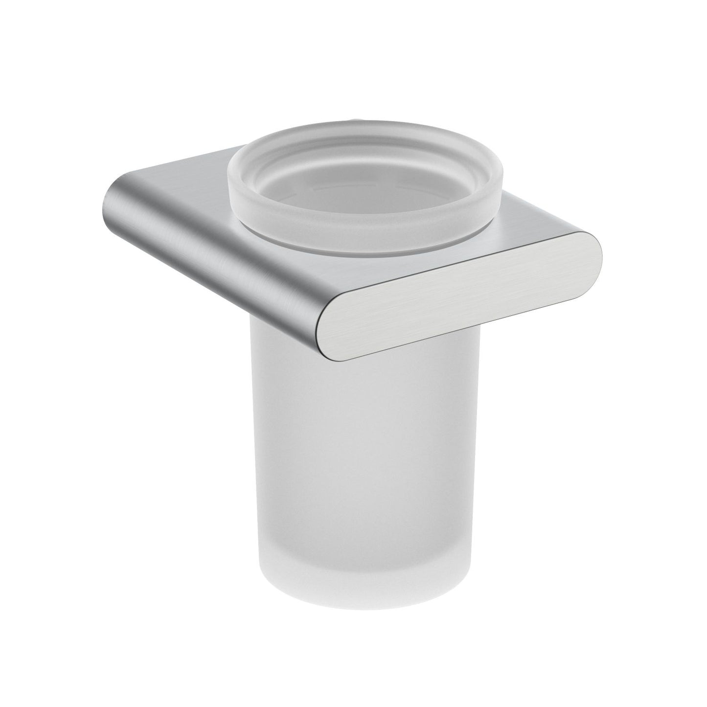 Elegant Glass Tumbler Holder with Premium Zinc Alloy Holder Design AA400032