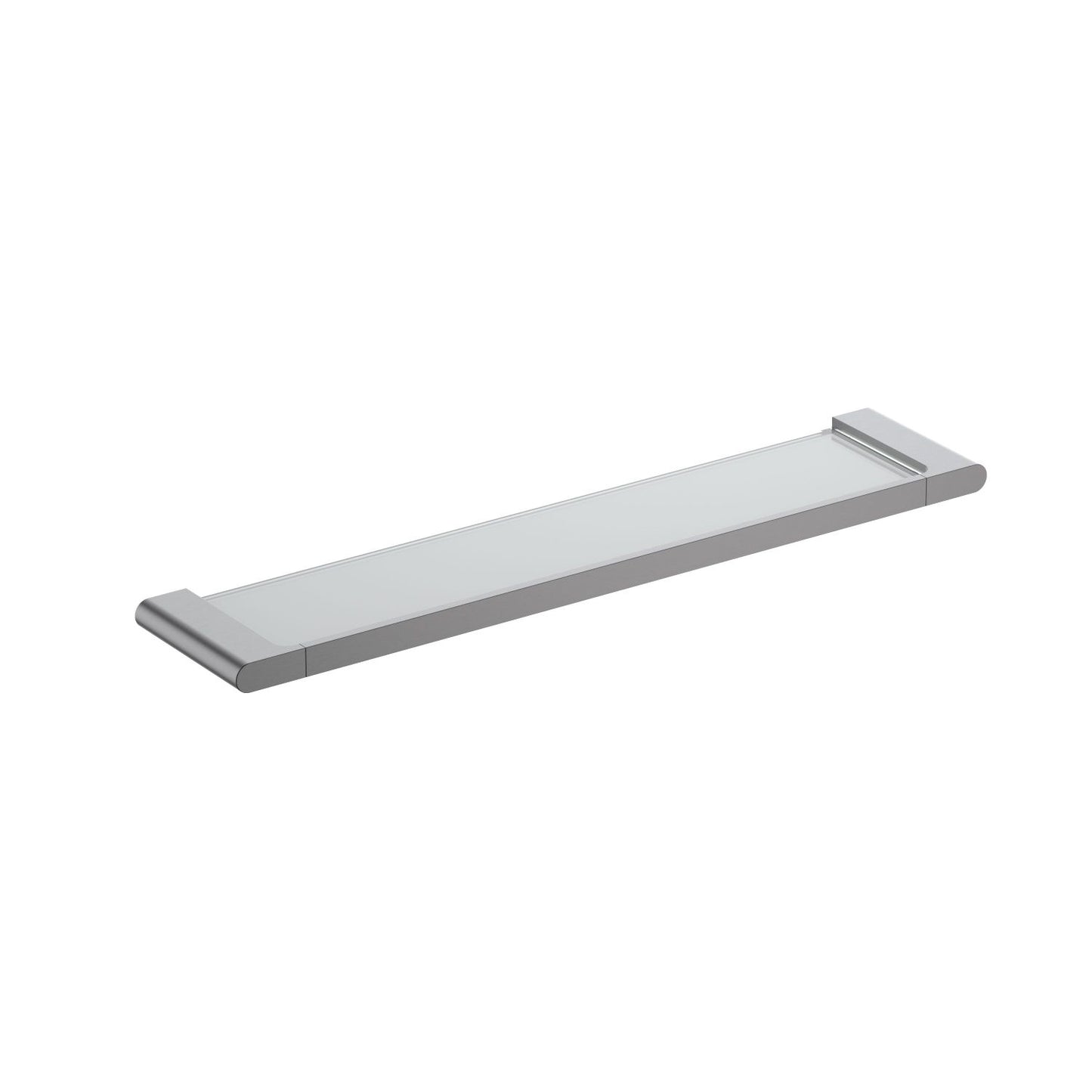 Space-Saving Zinc alloy and Glass Shelf for Modern Living AA400071