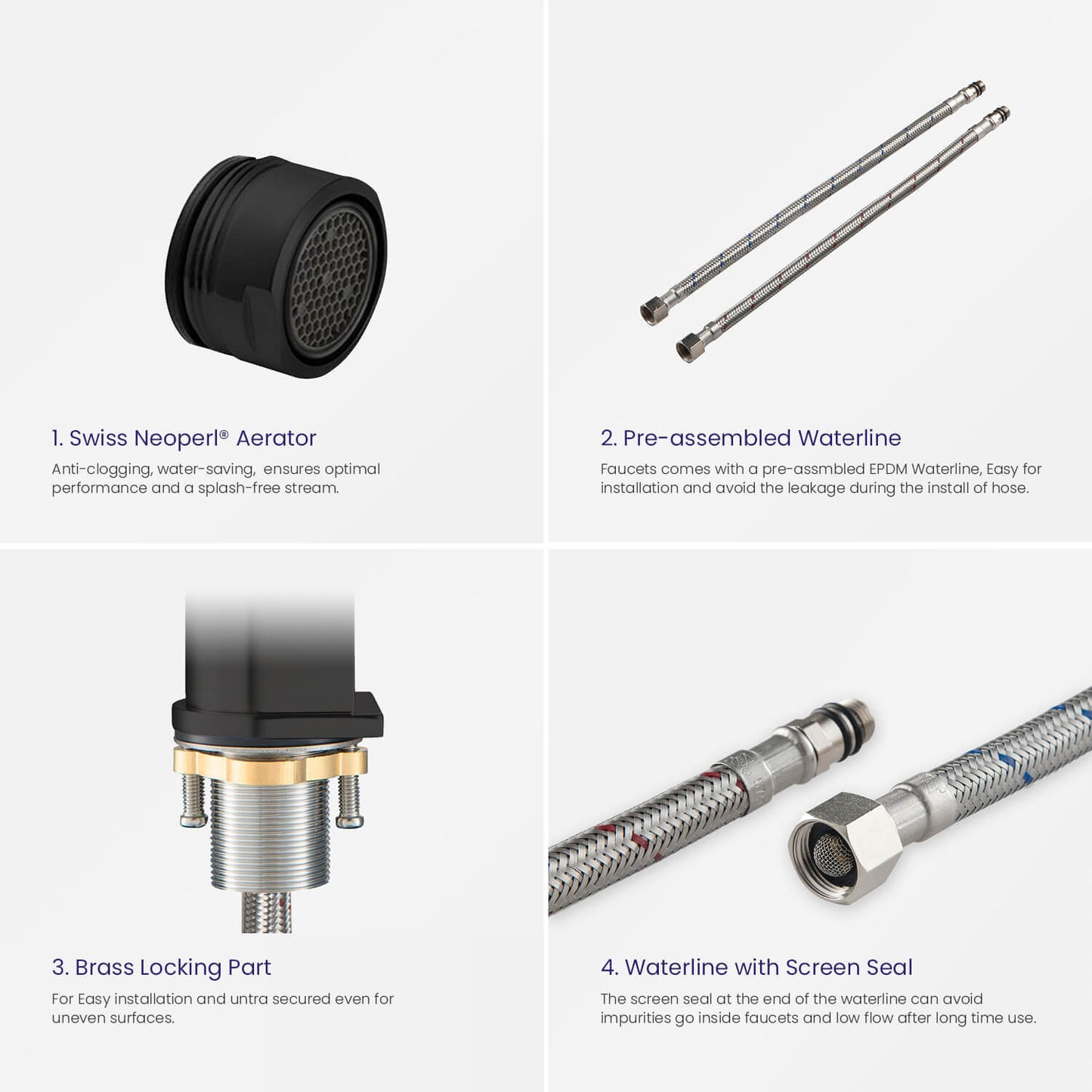 Elate Single handle basin mixer AT020011