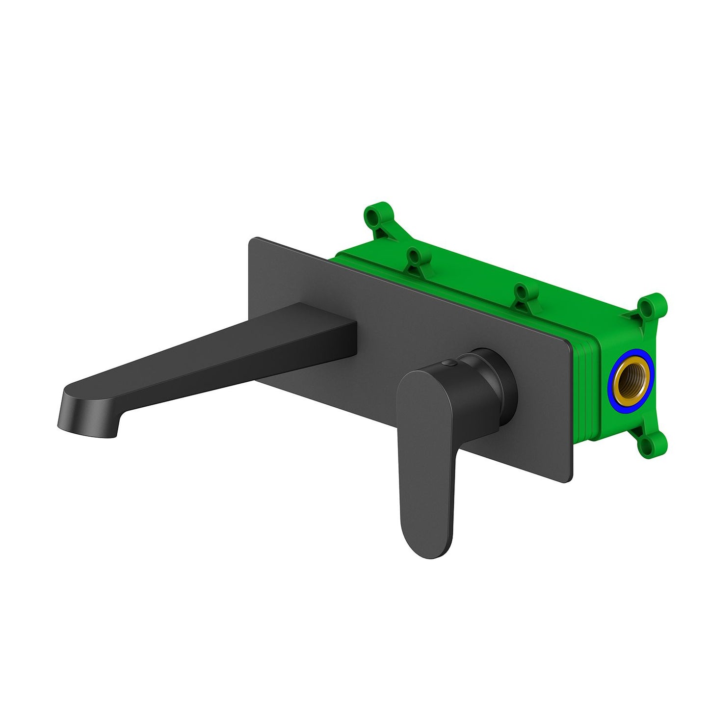 Tender Wall concealed basin mixer with box AT040115