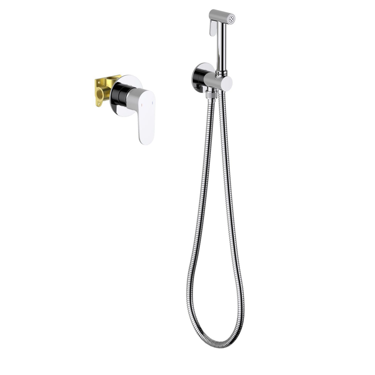 Tender Concealed shower mixer with hand bidet spray AT0411102