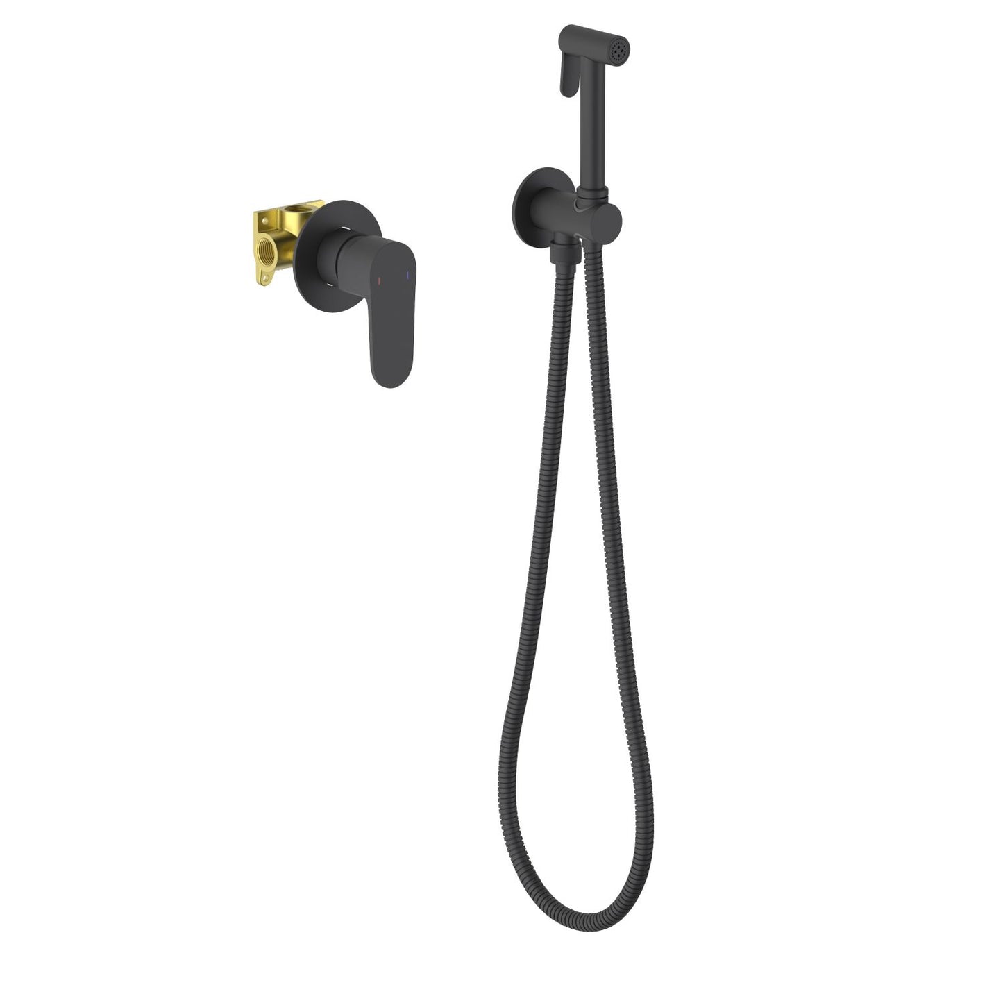 Tender Concealed shower mixer with hand bidet spray AT0411102