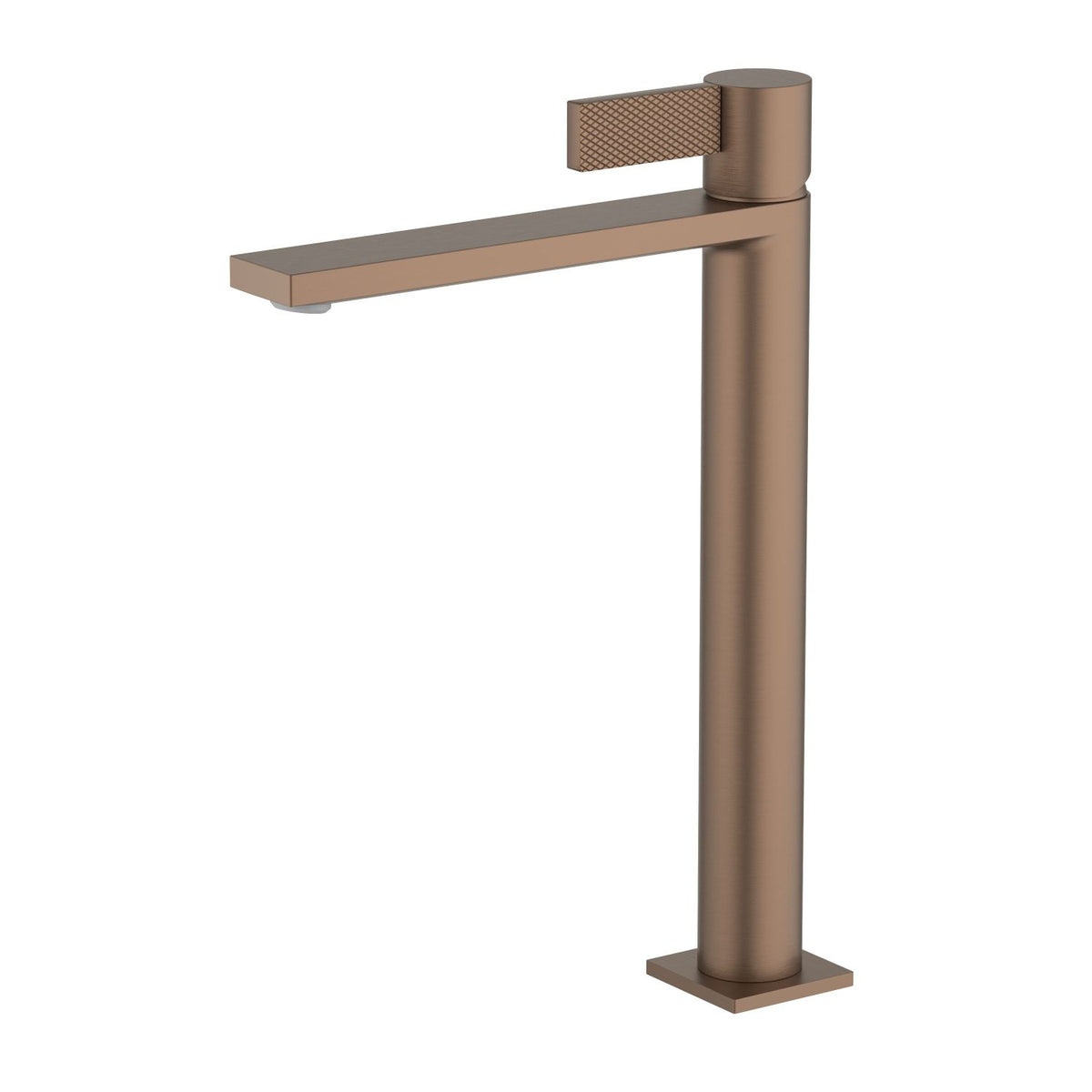 Aquavit Knox brushed bronze single-handle vessel sink faucet AT050012