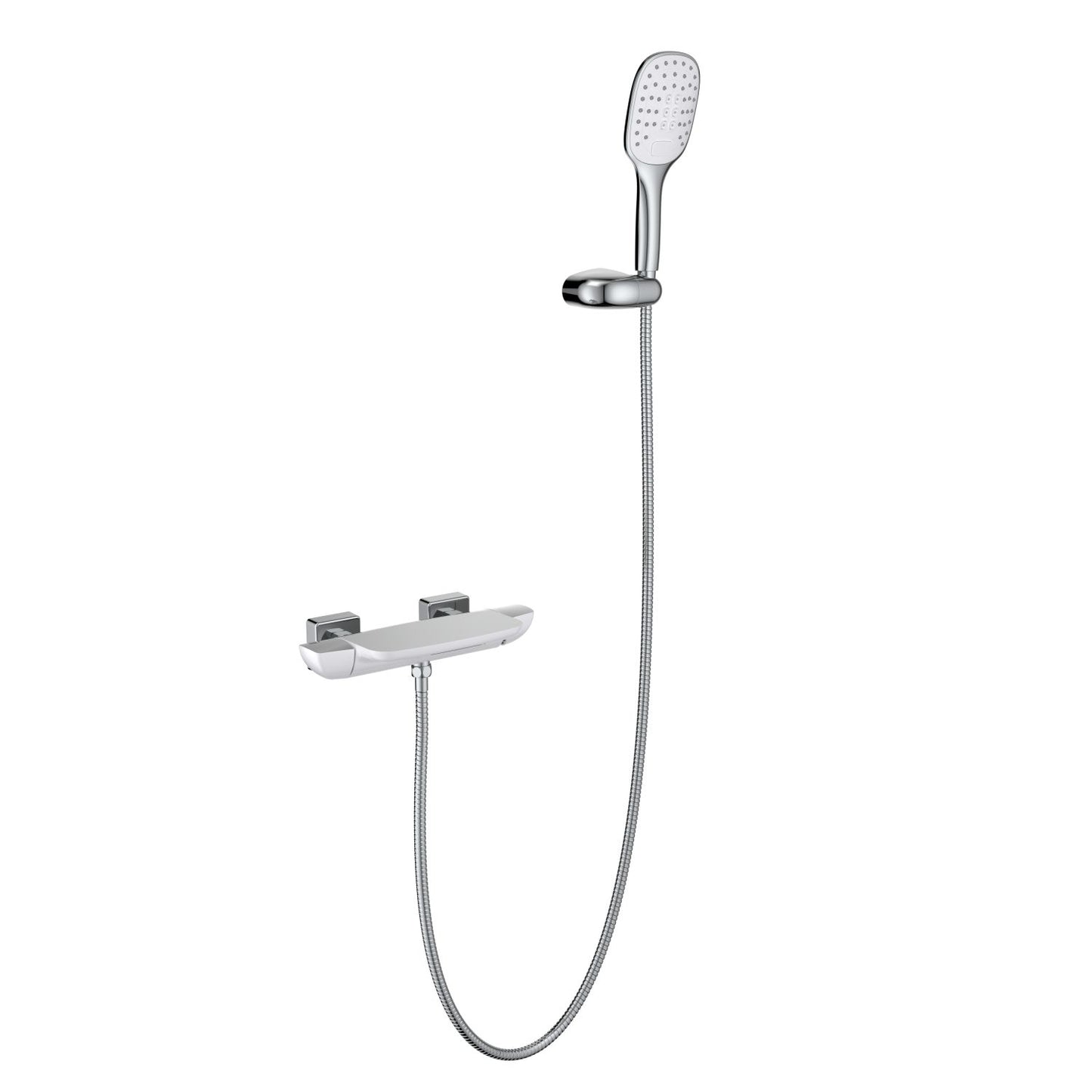 Cascade Bath shower mixer with 3-way hand shower set AT050122