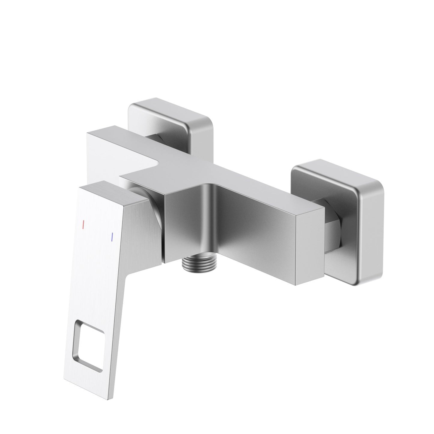 Aquavit Hollow brushed nickel solid brass wall-mounted shower mixer AT062100