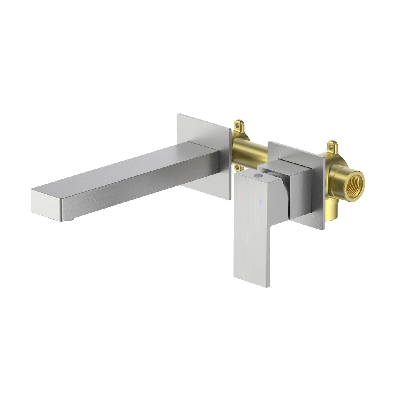 Aquavit Cube Series Split-Plate Wall-Concealed Basin Mixer AT080016