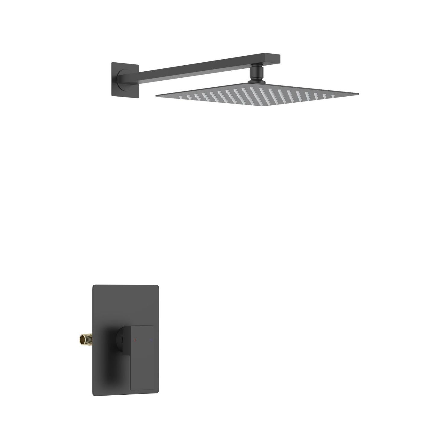 Pressure Balance Shower Set with 10" Rain Shower Head AT0841101