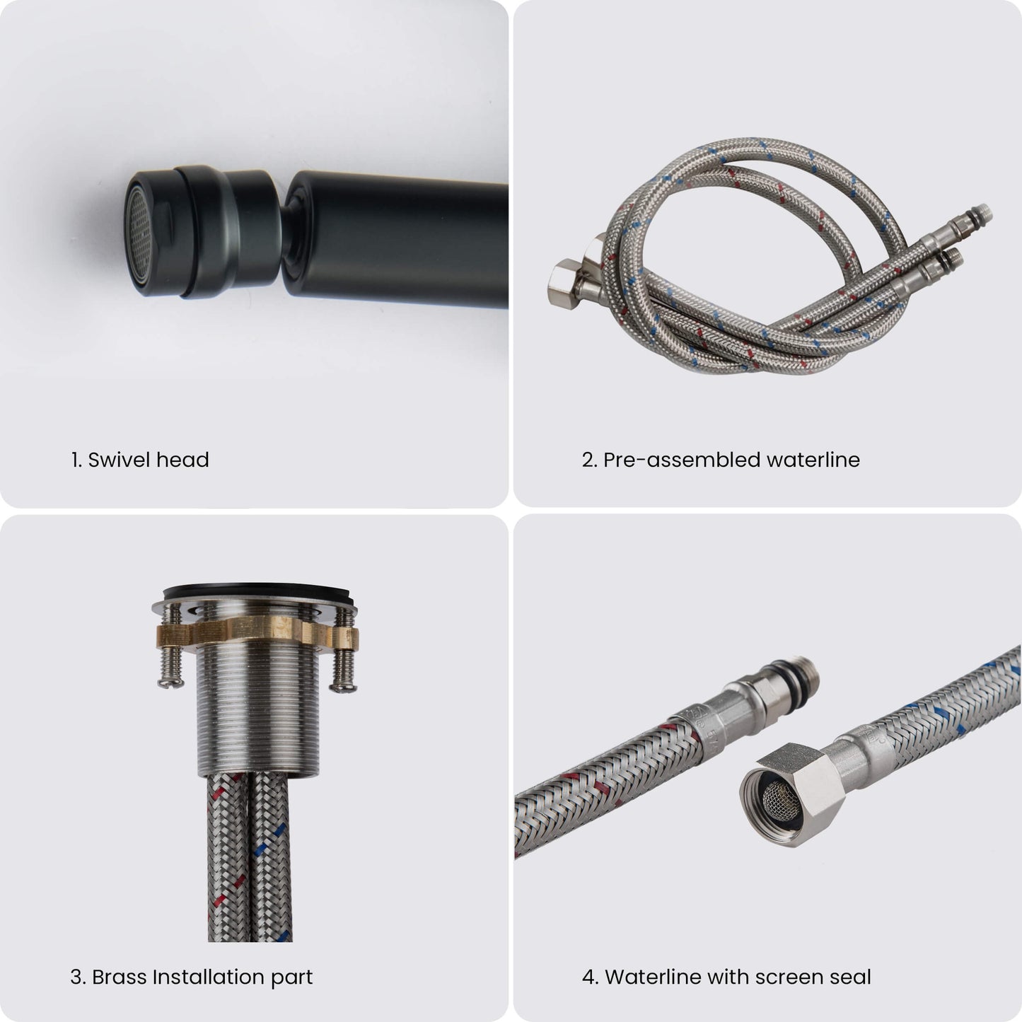 Circular Single Hole Bidet faucet AT090231