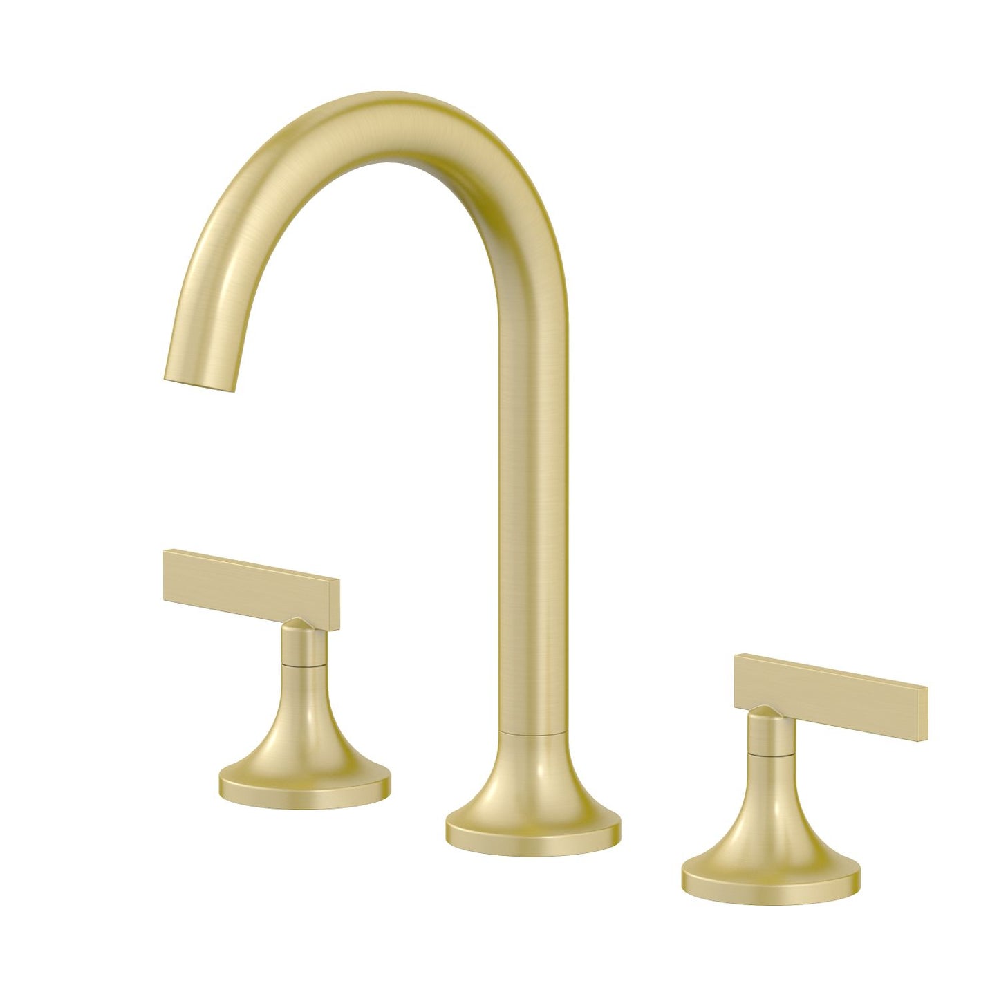 High-Performance Brass Three-Hole Mixer for Sleek Bathroom Faucets AT090714