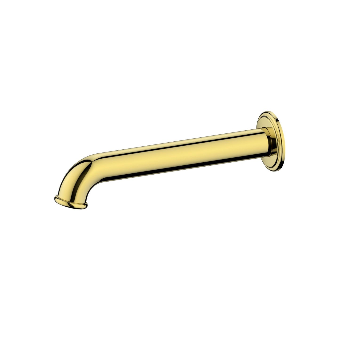 Victoria Solid Brass Round Bathtub Spout 180mm AT150054