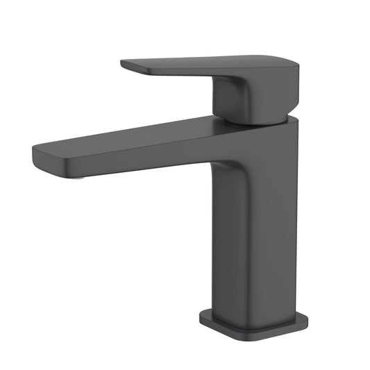Aquavit Matera matte black single-handle basin faucet AT230011