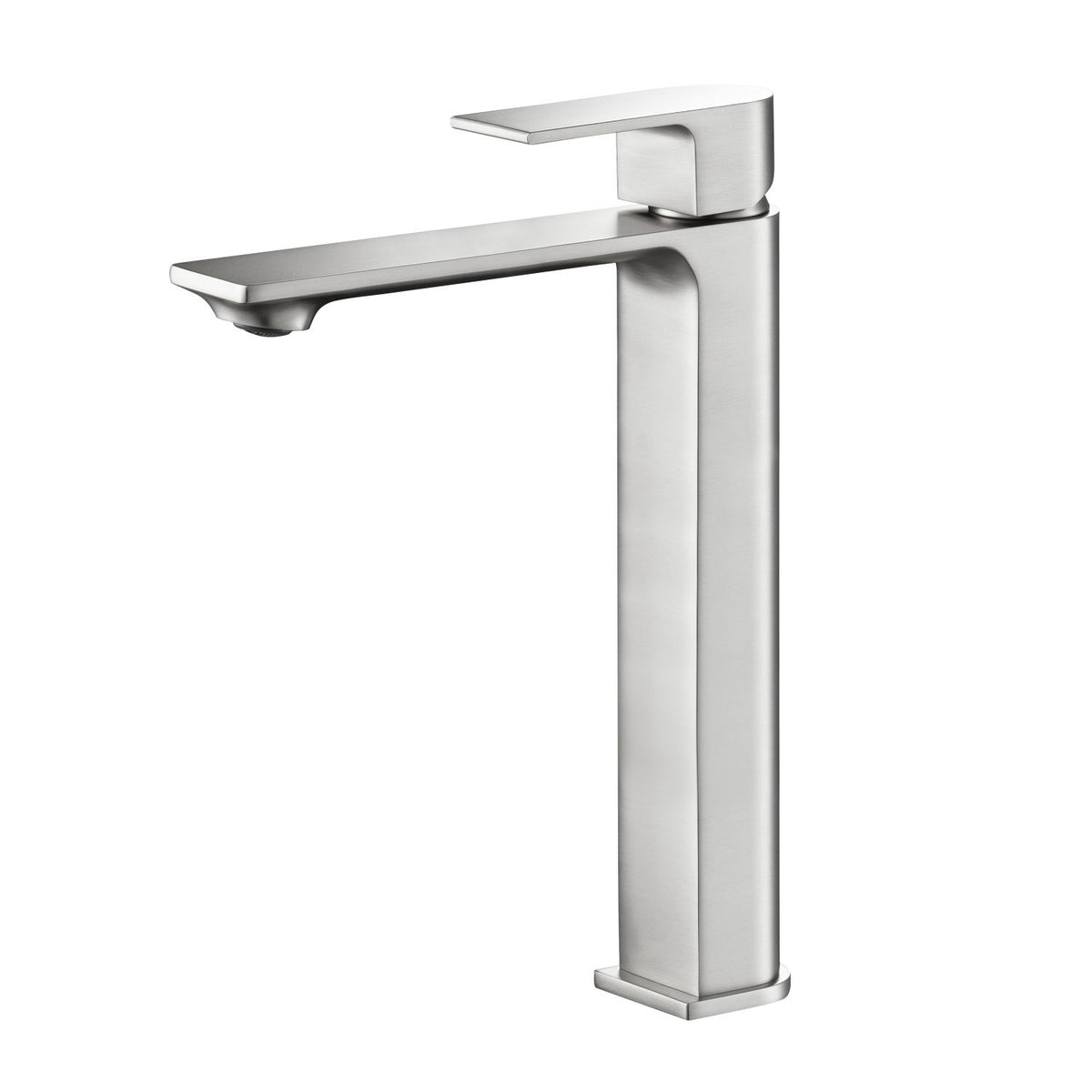 Aquavit Ventus brushed nickel single-handle vessel sink faucet AT270012