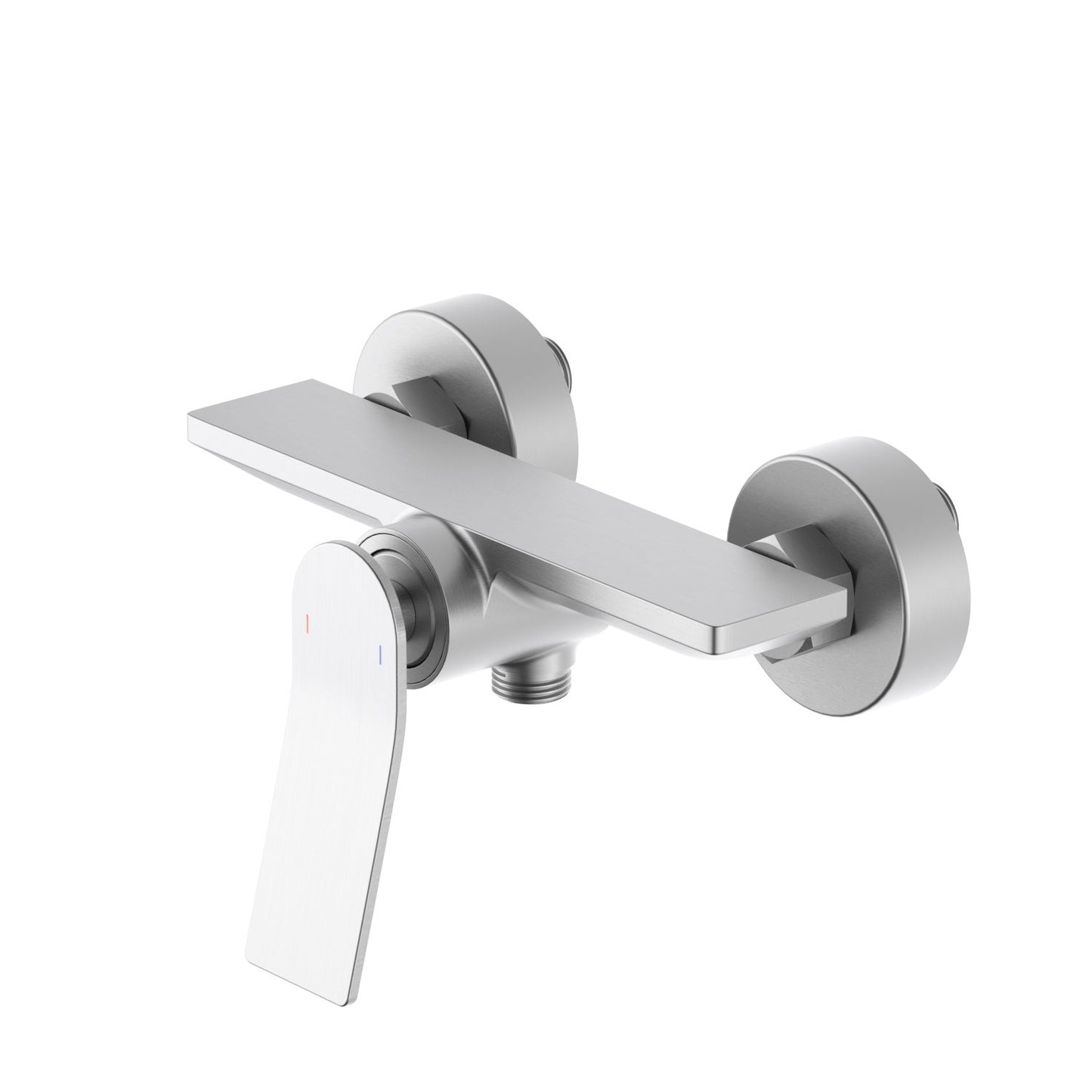 Aquavit Flow brushed nickel solid brass wall-mounted shower mixer AT282100