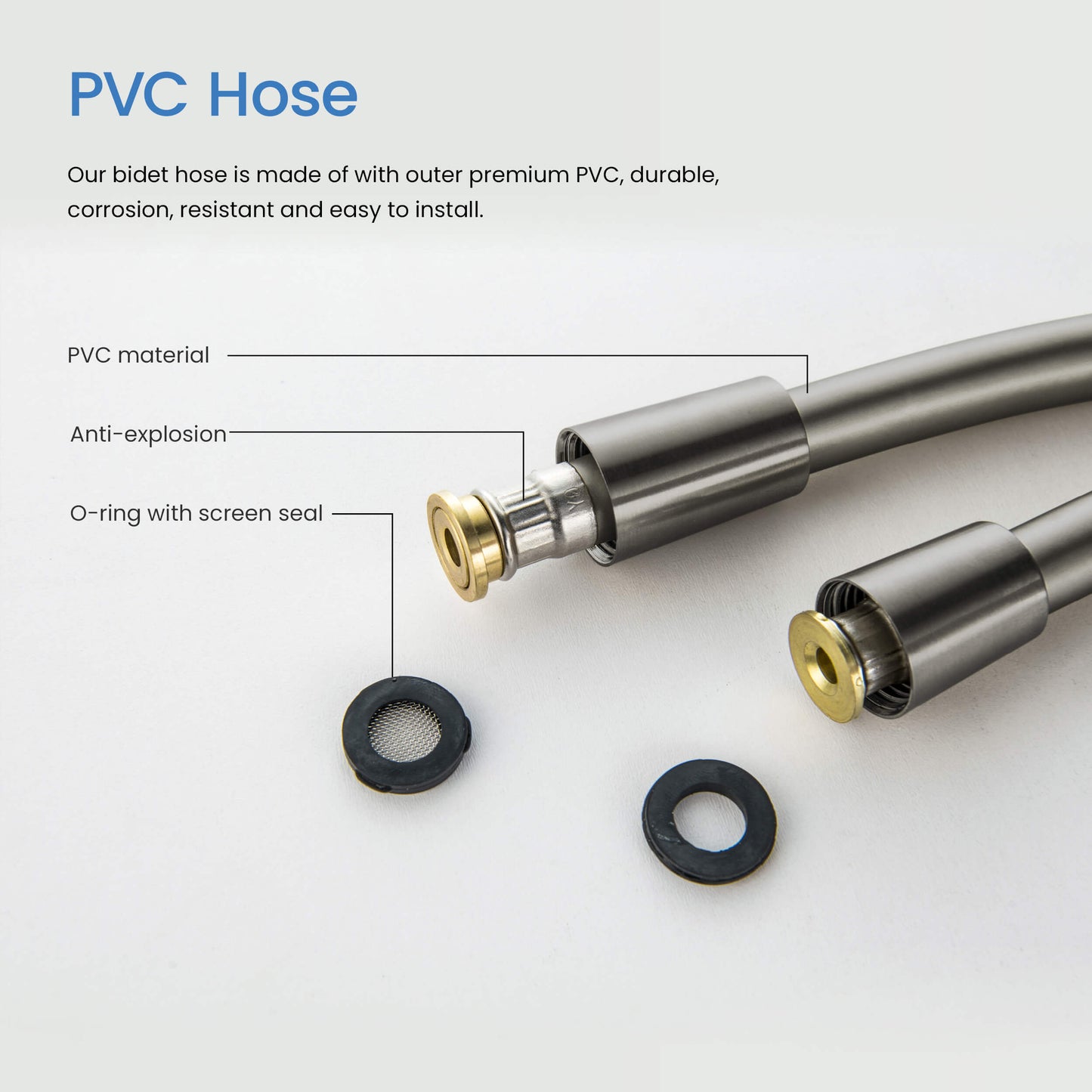 Aquavit Sense Basin mixer with ABS hand bidet spray AT421101