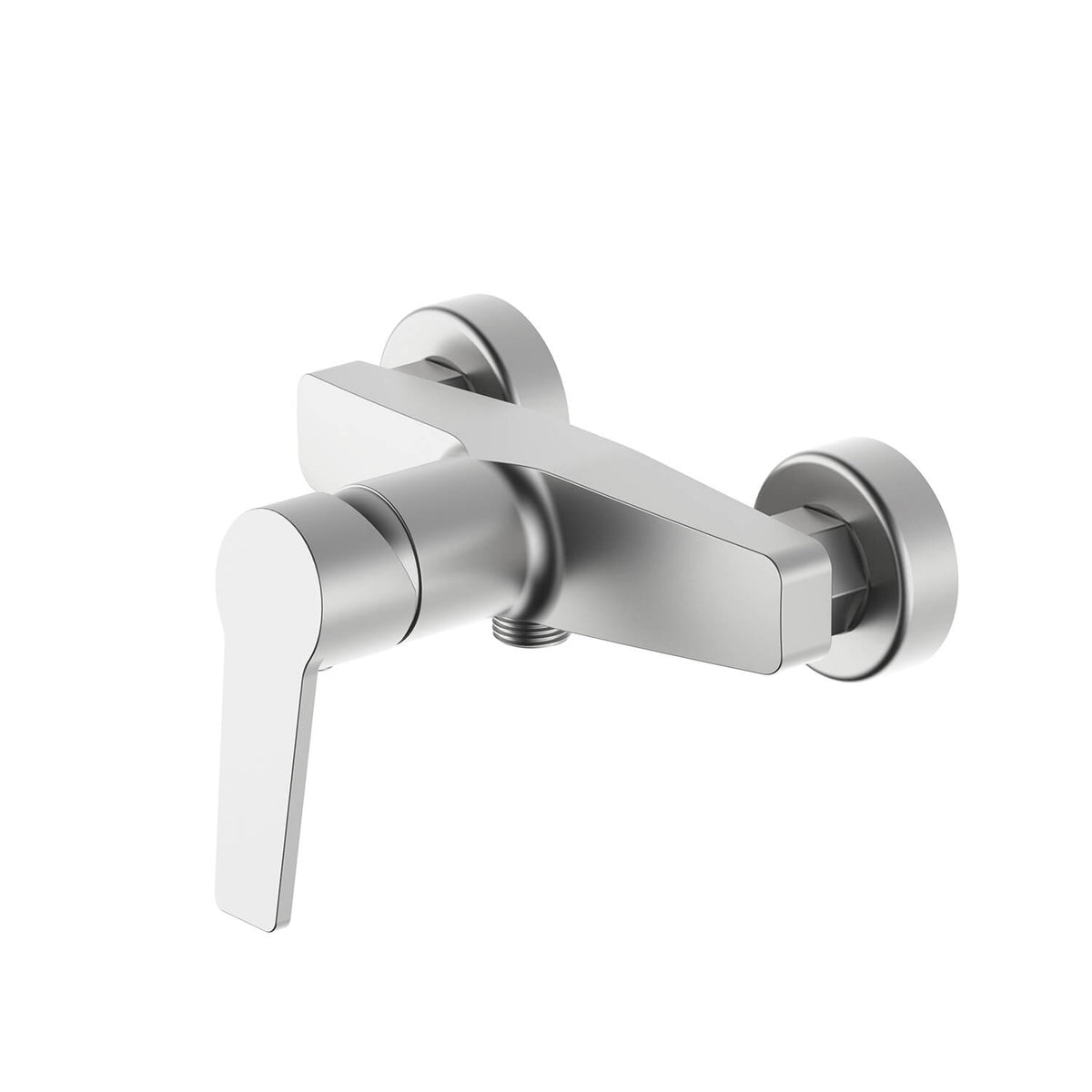 Aquavit Sense brushed nickel solid brass wall-mounted shower mixer AT422100
