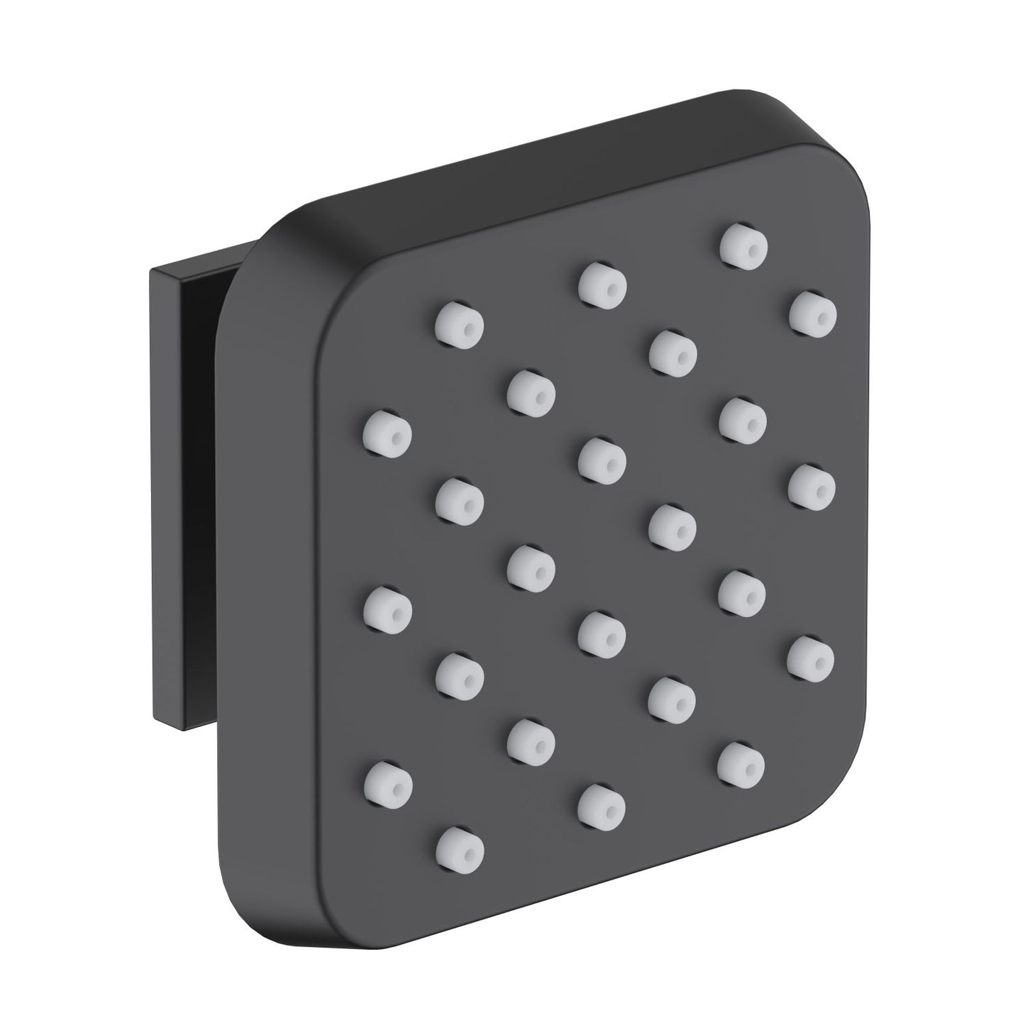 Brass square body spray BJ05