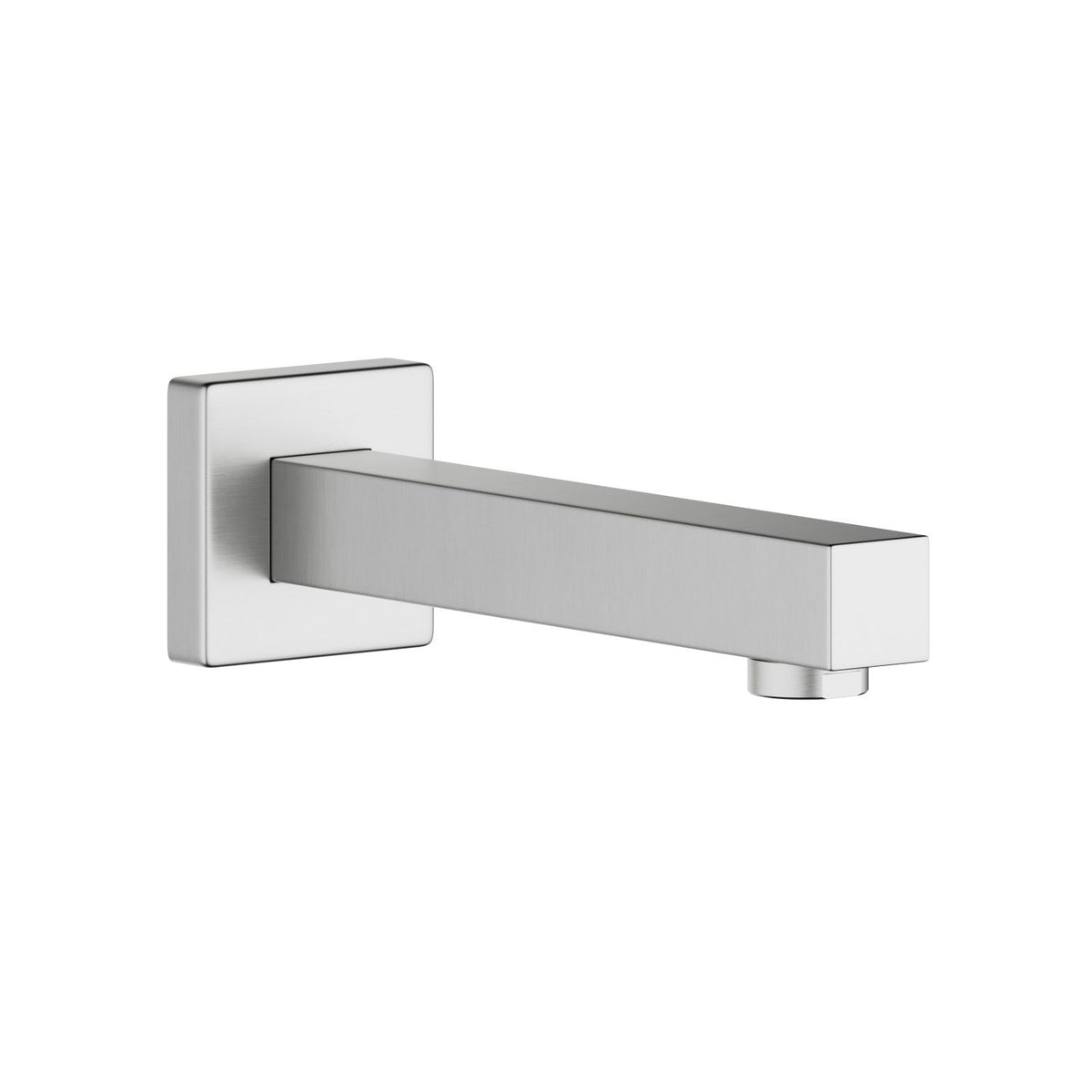 Aquavit brushed nickel SUS304 square wall-mounted bath spout BSS03