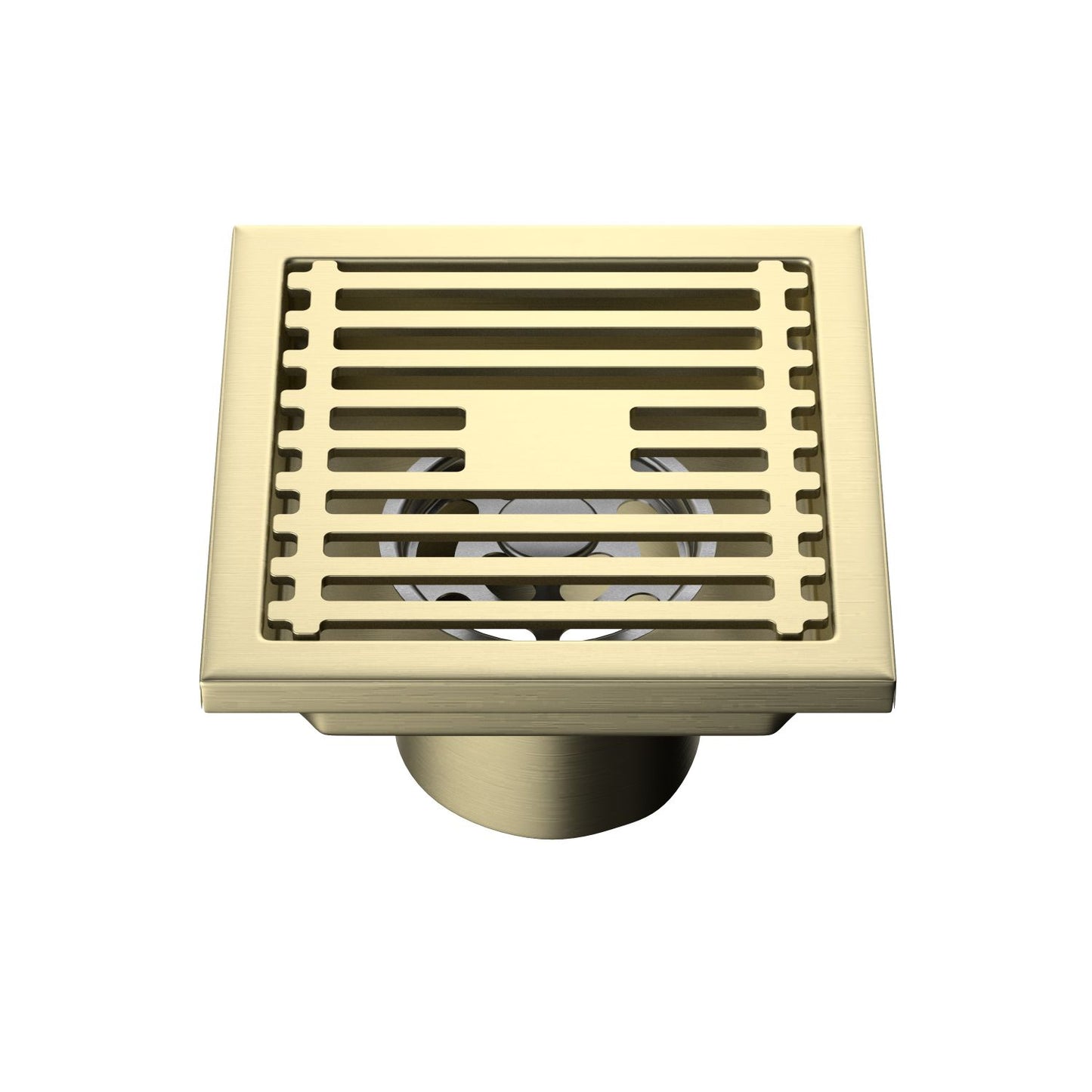 Aquavit Square Shower Drain – 4" & 6" SUS304 Stainless Steel CDC02