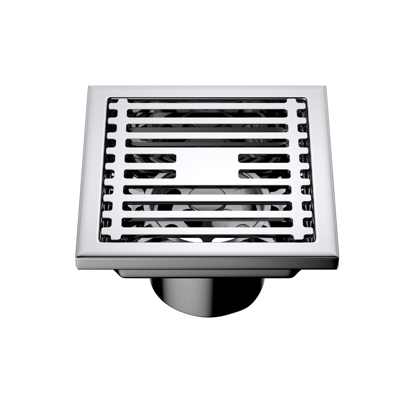 Aquavit Square Shower Drain – 4" & 6" SUS304 Stainless Steel CDC02