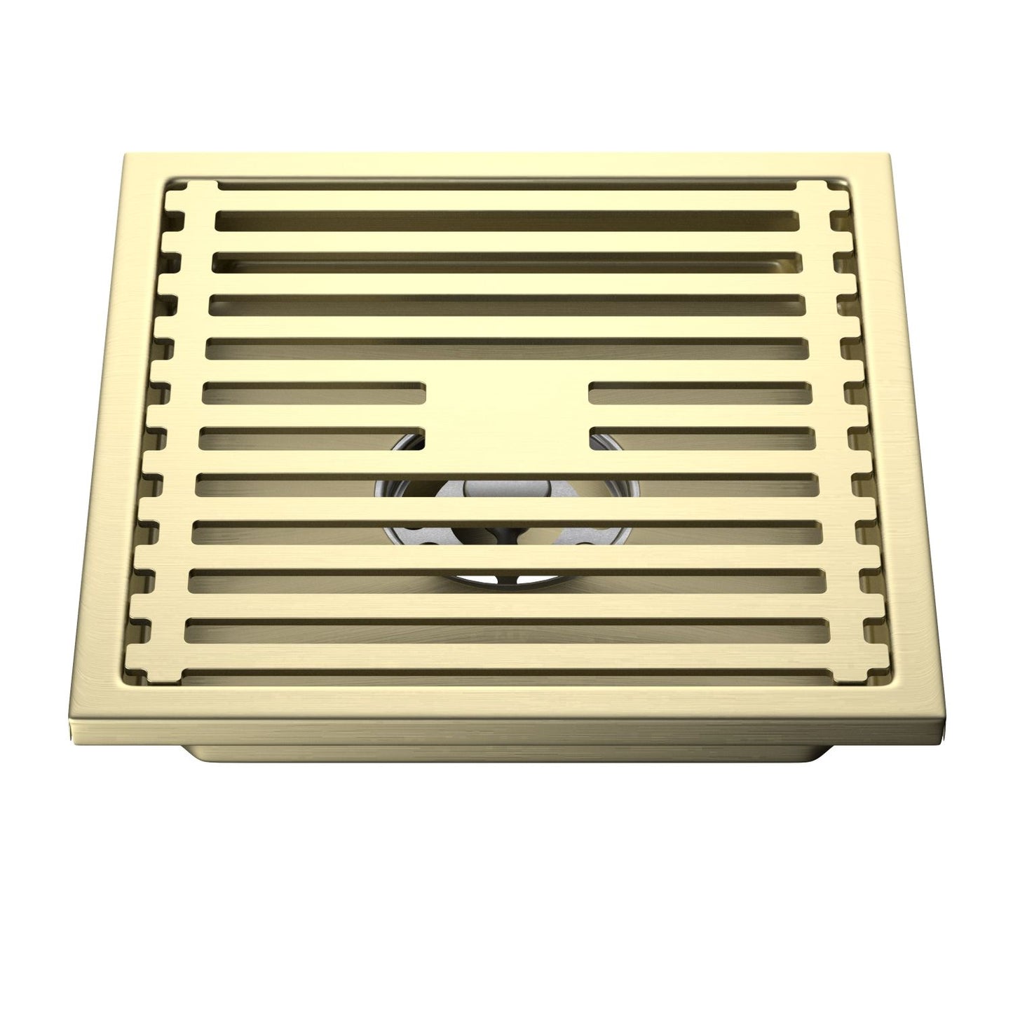 Aquavit Square Shower Drain – 4" & 6" SUS304 Stainless Steel CDC02