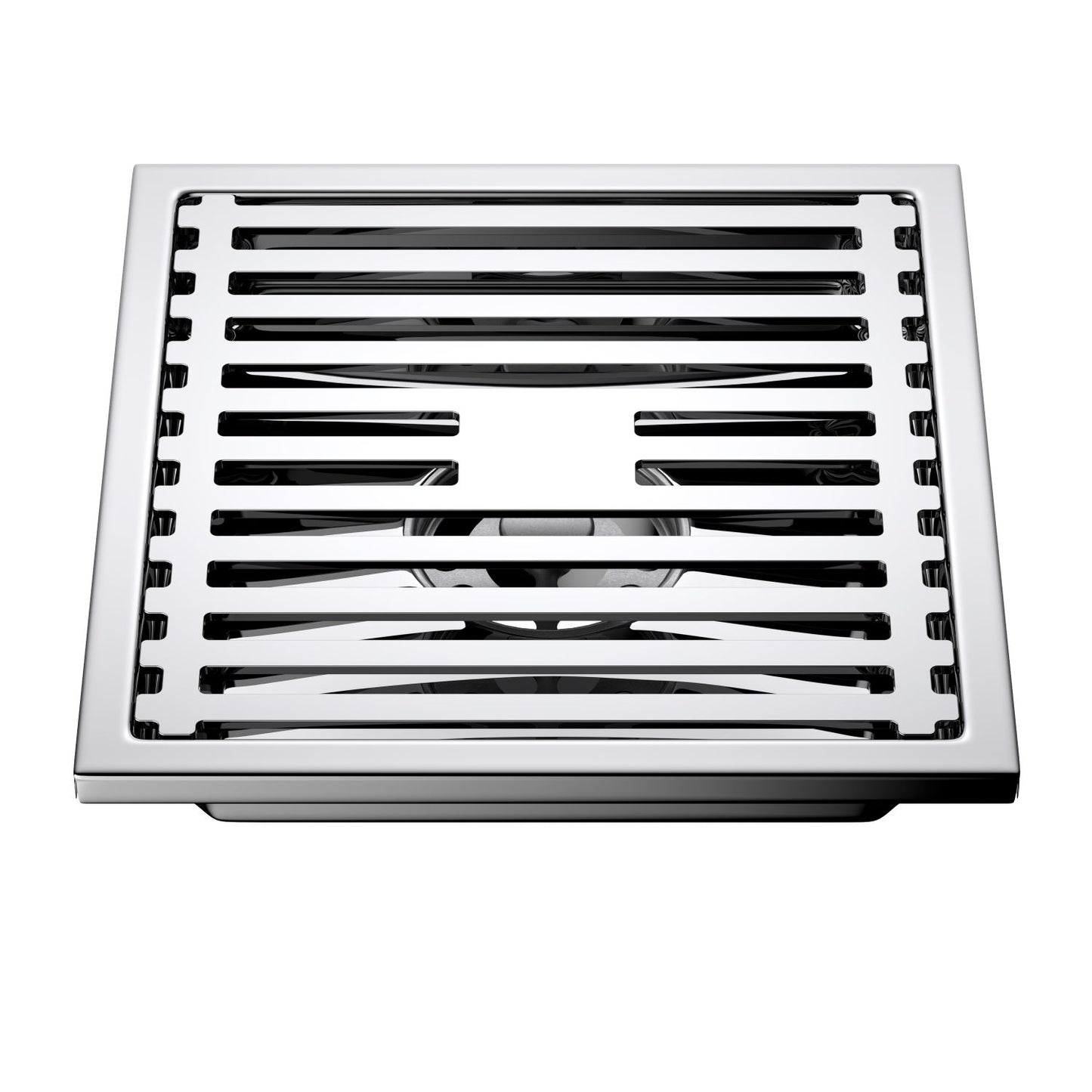 Aquavit Square Shower Drain – 4" & 6" SUS304 Stainless Steel CDC02