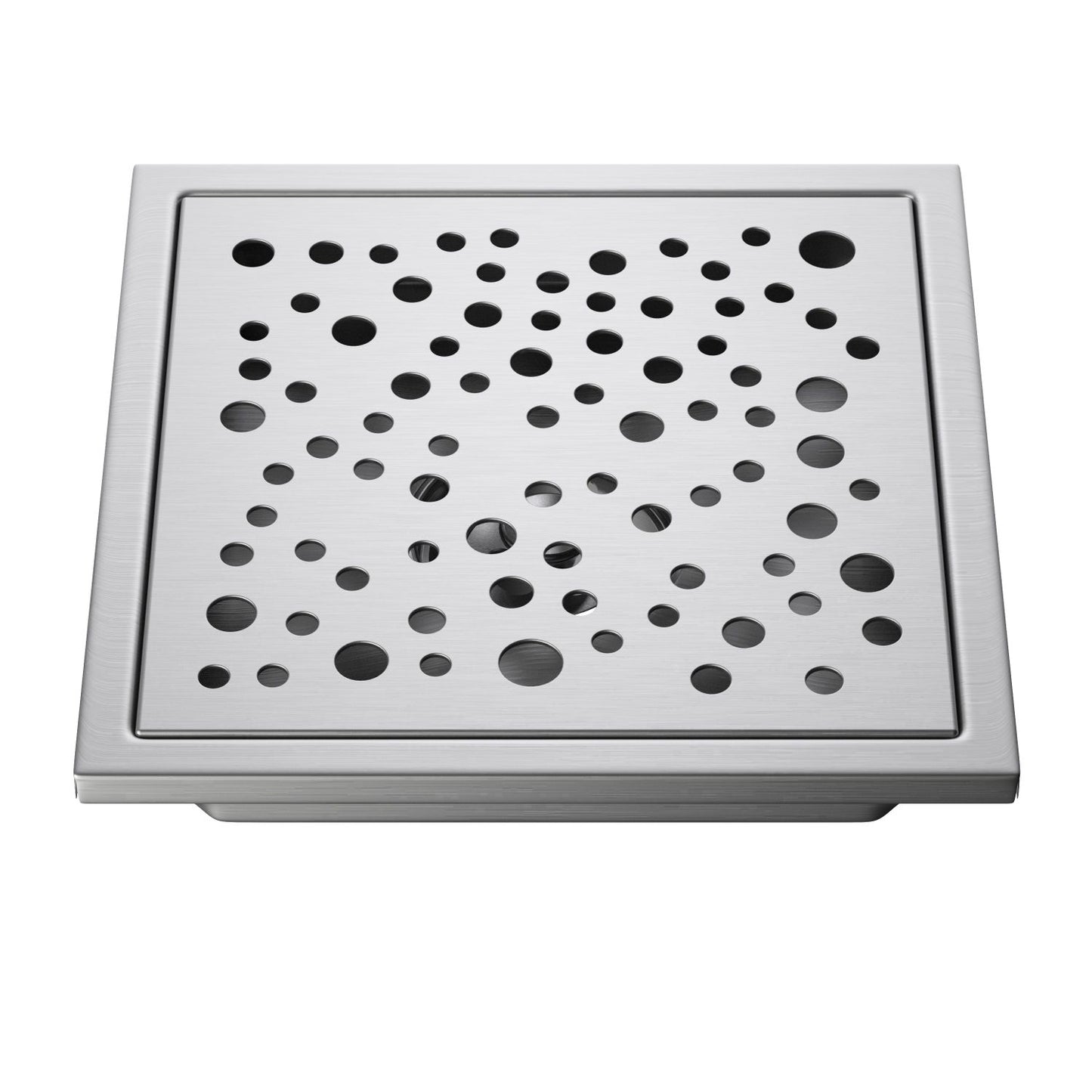 Aquavit Square Shower Drain – 4" & 6" SUS304 Stainless Steel CDC03
