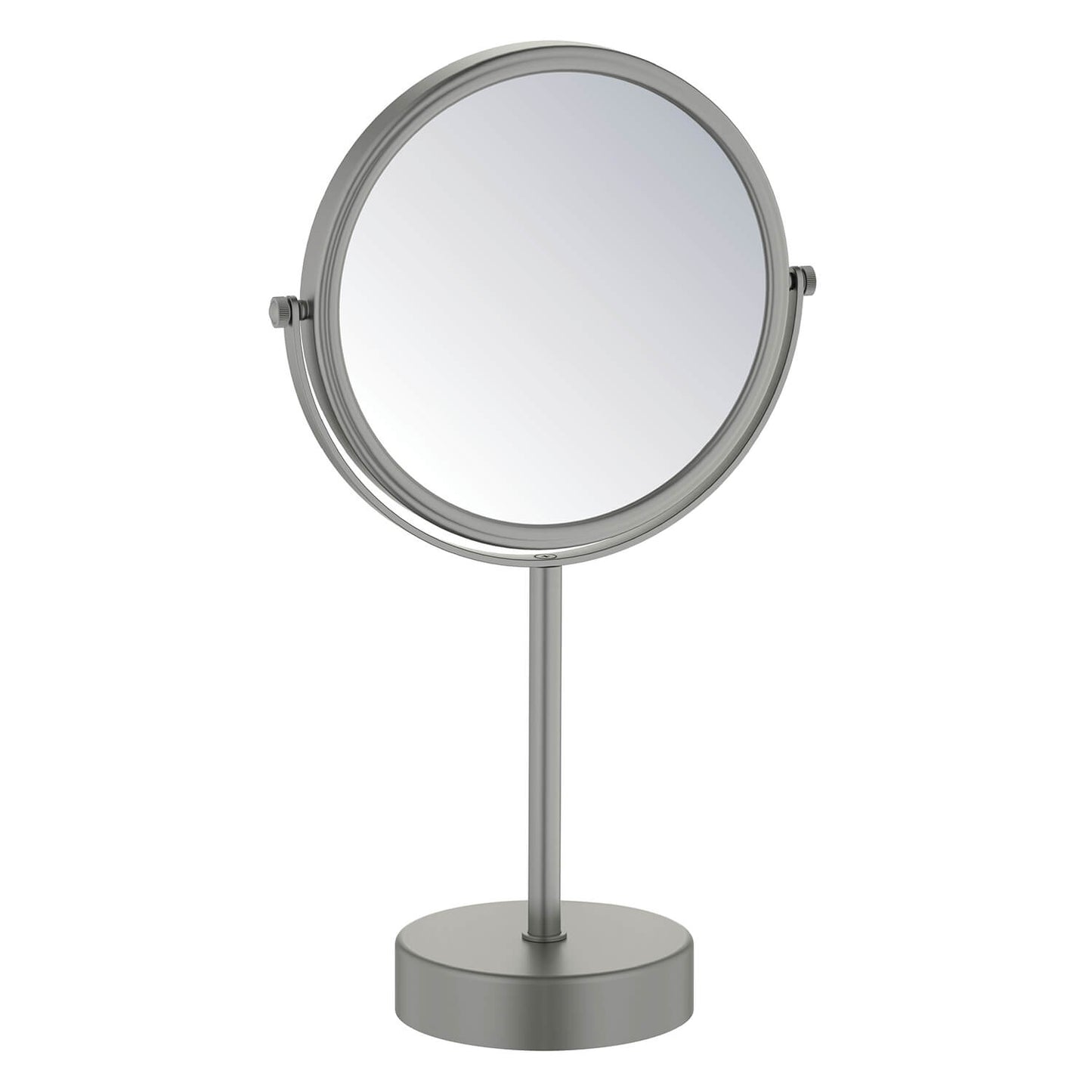 Dual-Sided Magnification Brass Beauty Mirror CM04