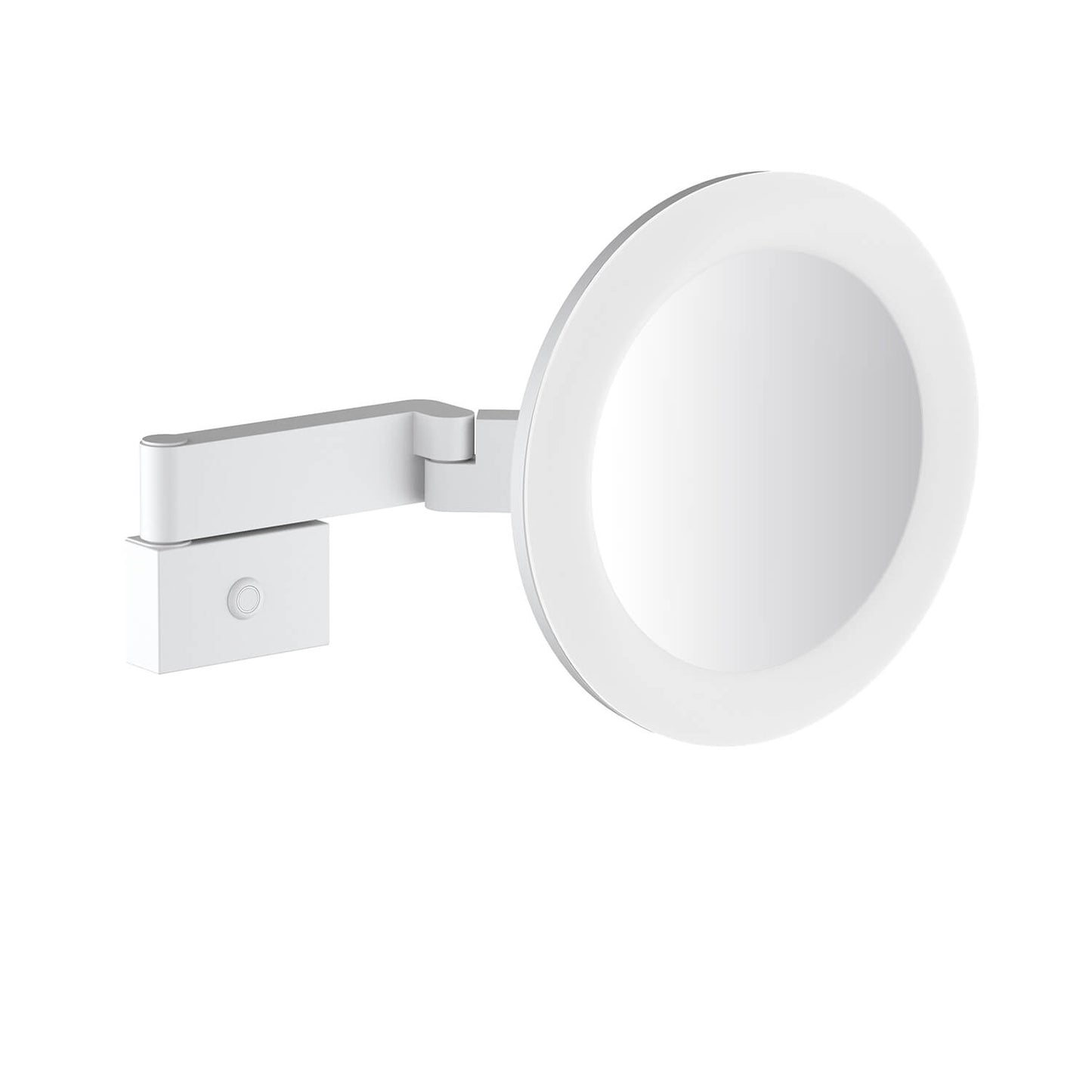 Aquavit Wall Mounted With Swivel Arm LED Round Mirror CM080500