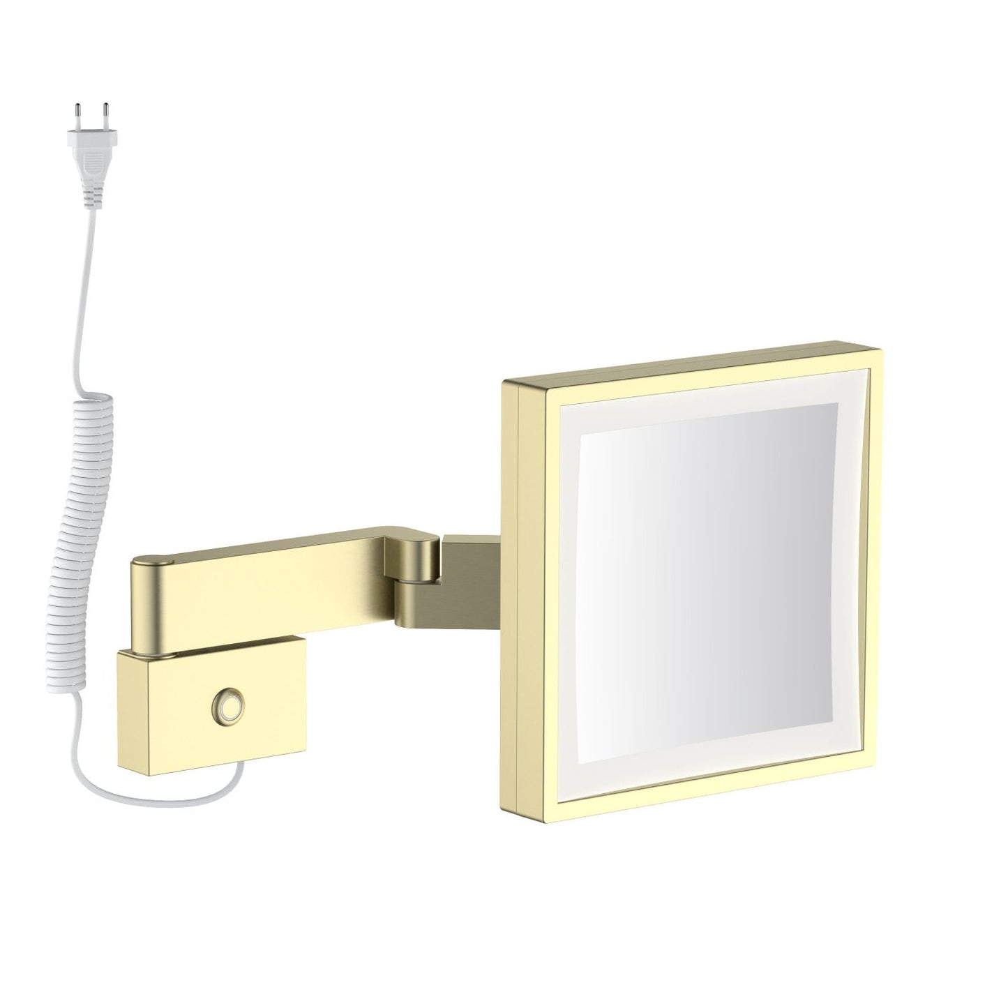 Aquavit Luxury LED Square One Side Makeup Mirror CM090501