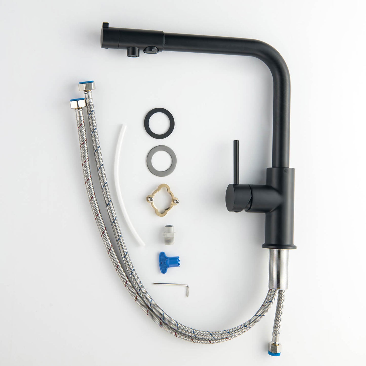 Stylish Brass Water filter Kitchen Mixer with 360° Swivel Spout FF1112