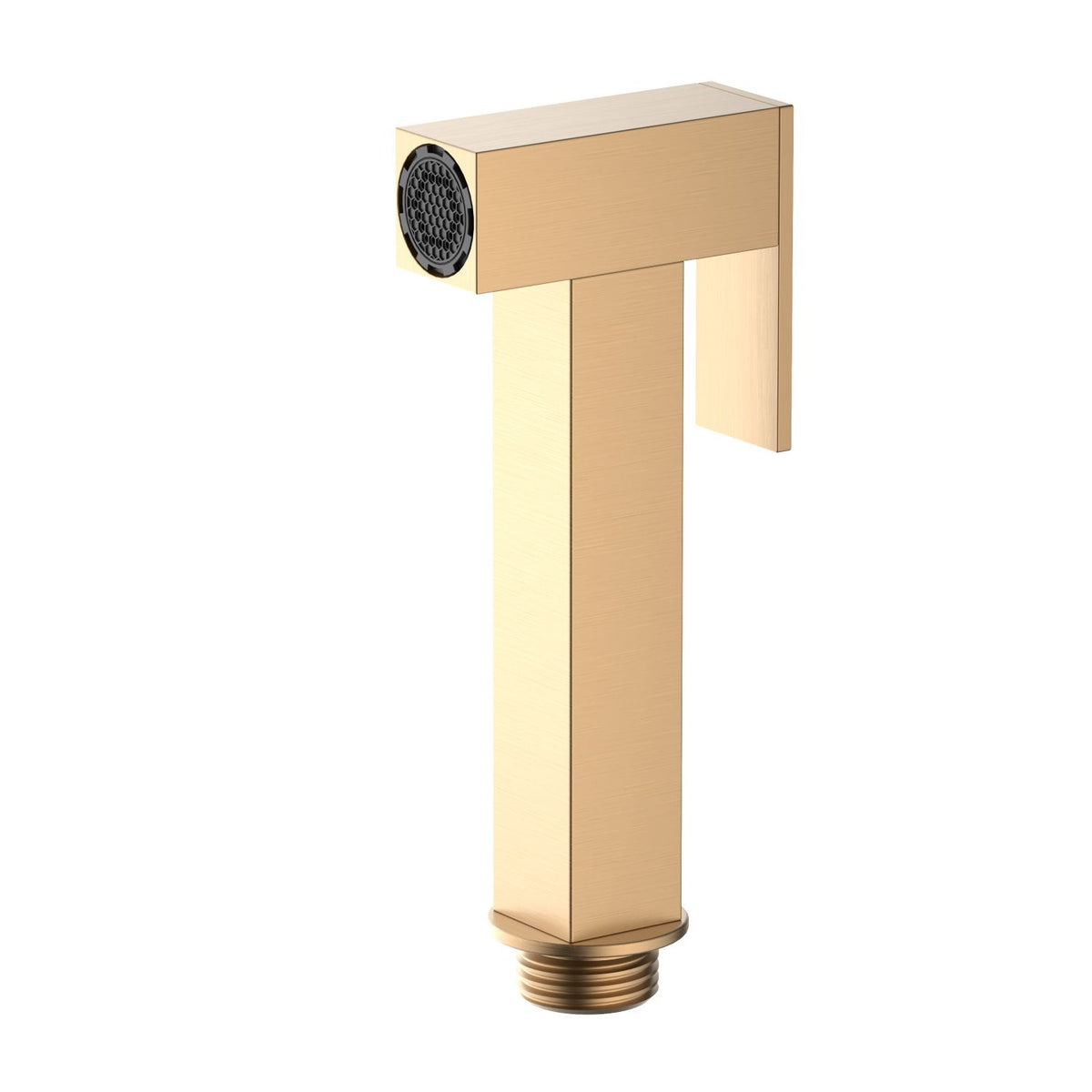 HB04 brushed rose gold square brass handheld bidet sprayer